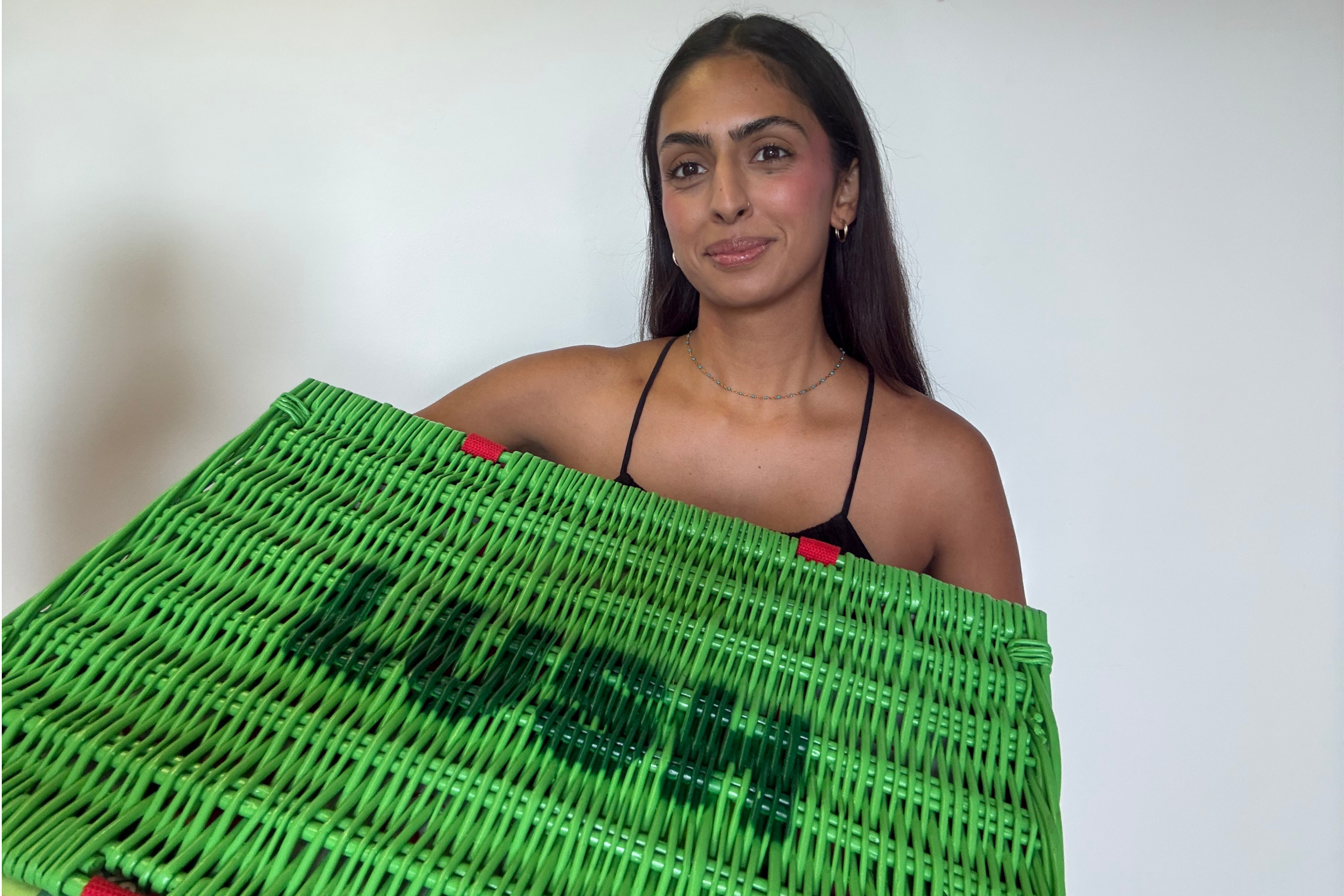 The reusable basket is the 26th product (Sabrina Sahota/The Independent)