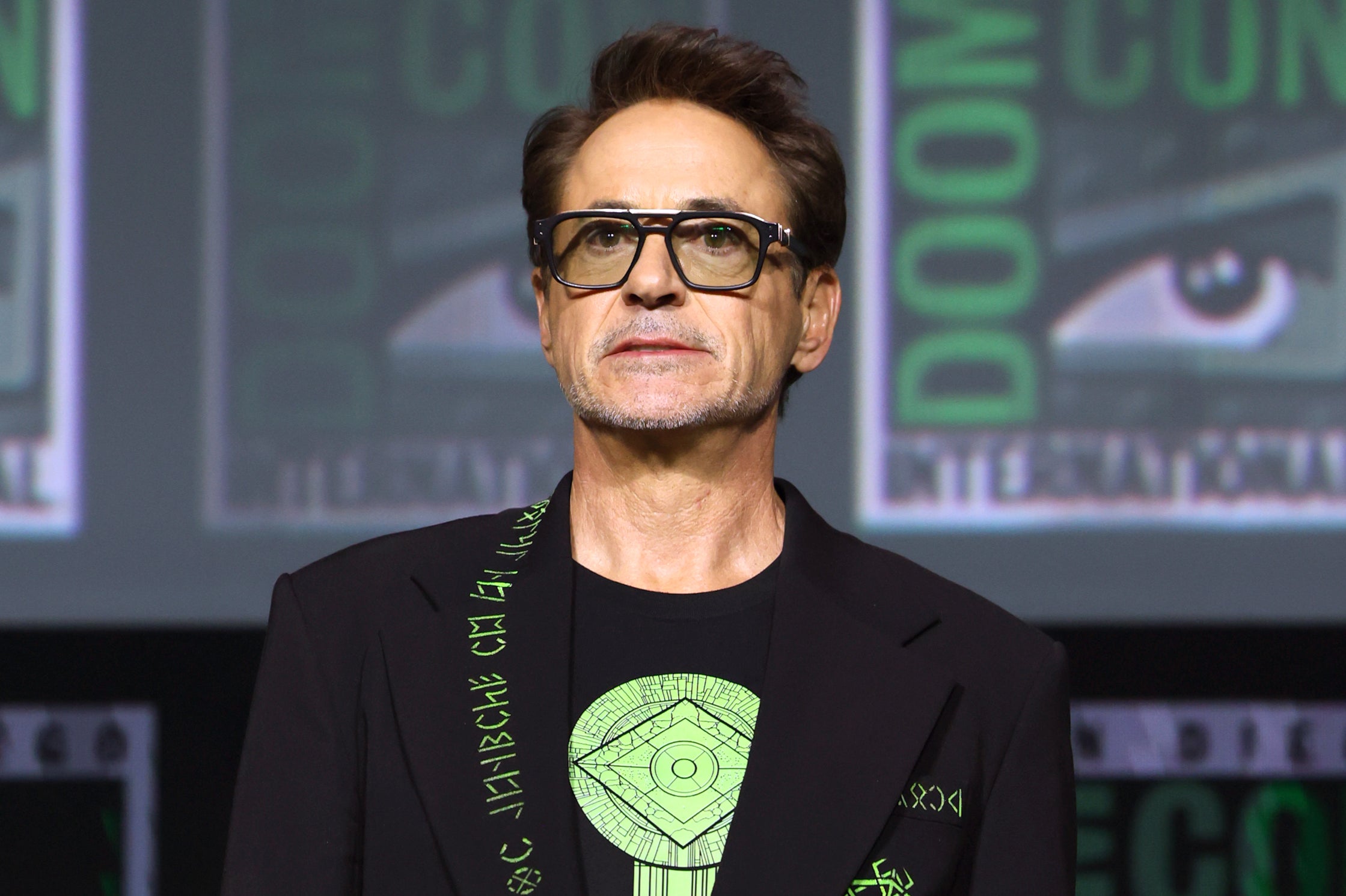 Robert Downey Jr.’s mysterious Avengers: Doomsday jacket from Comic-Con ...