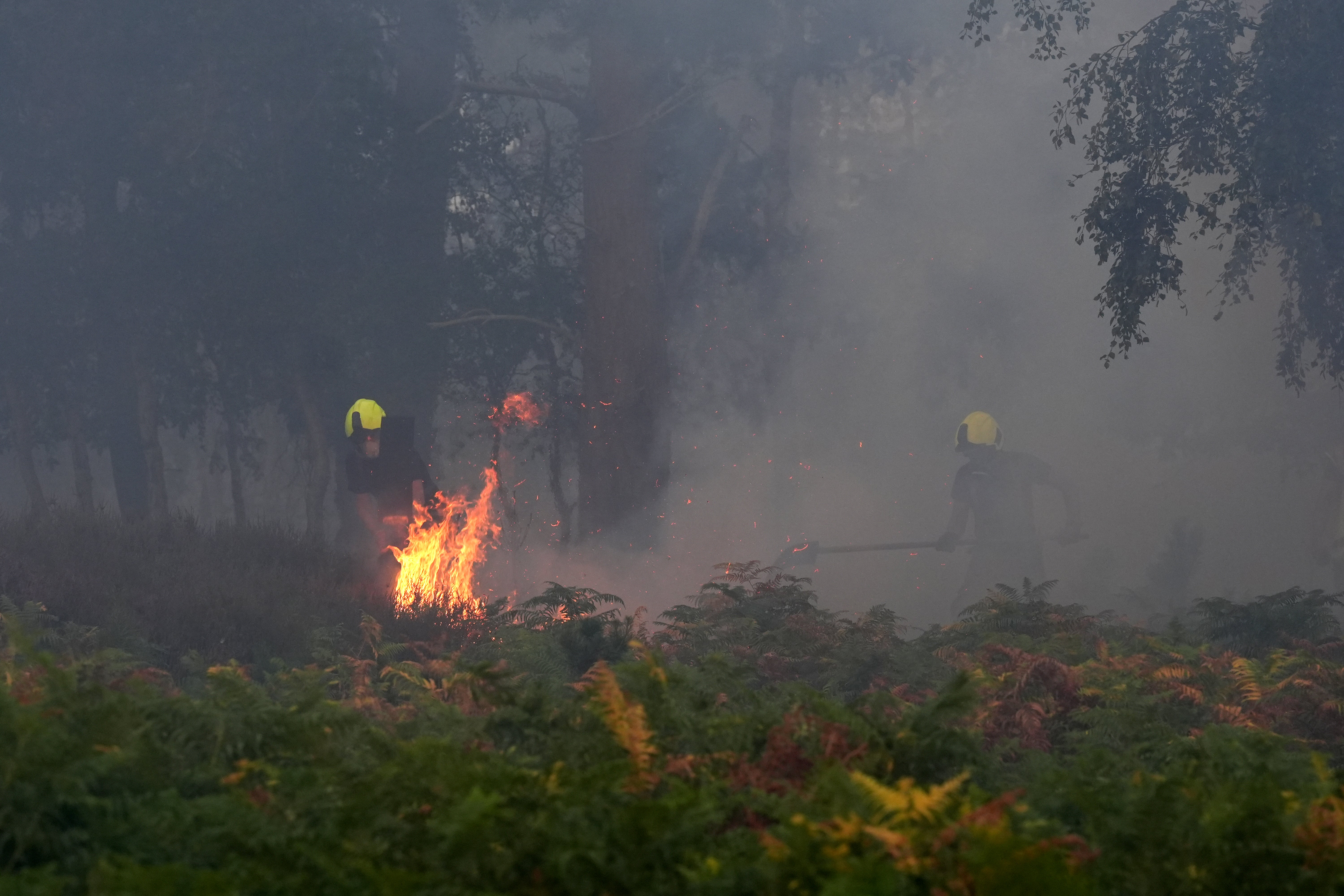 Authorities warned the situation is changeable (Joe Giddens/PA) (PA Wire)