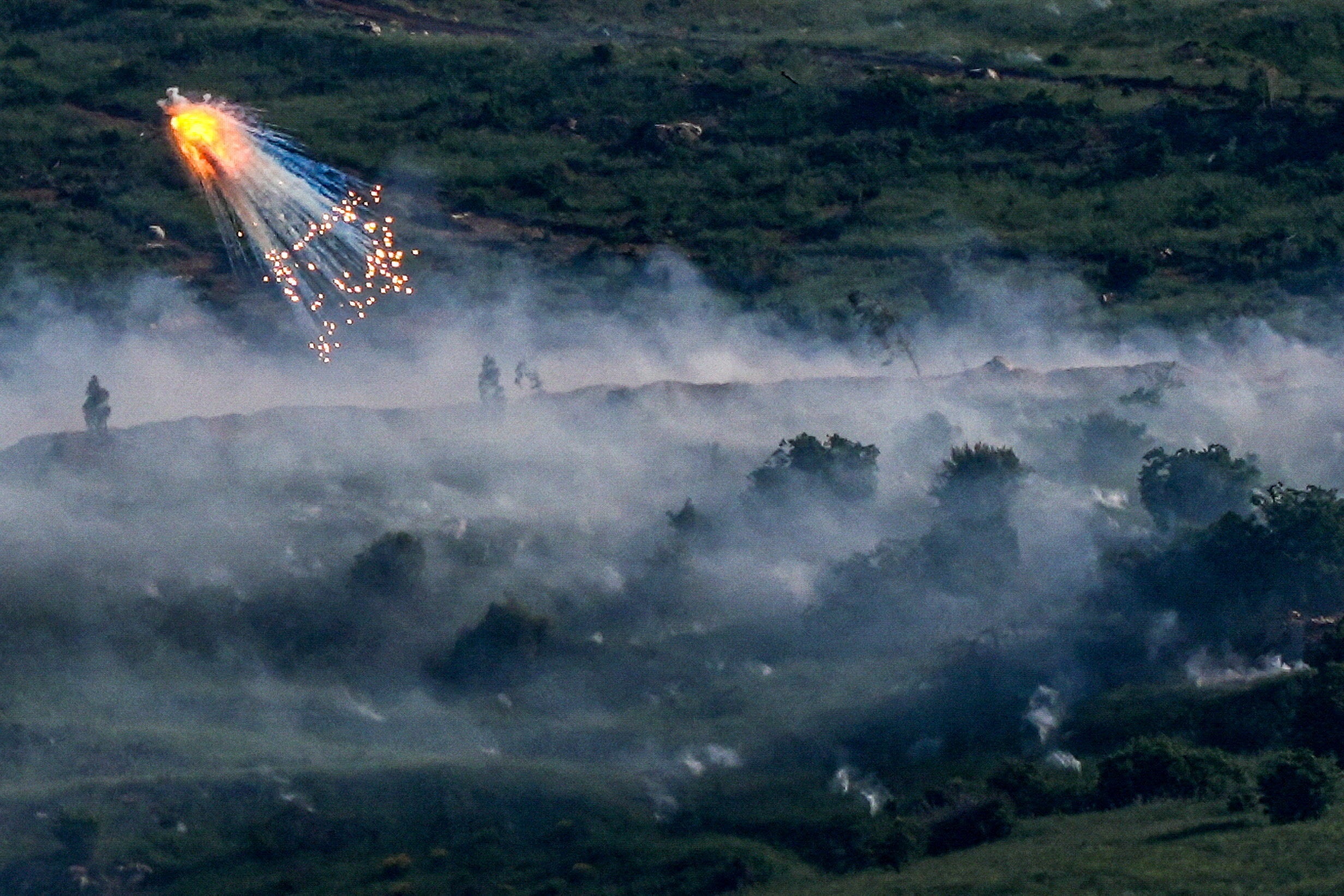 Israel is believed to have used white phosphorus against civilians in Gaza
