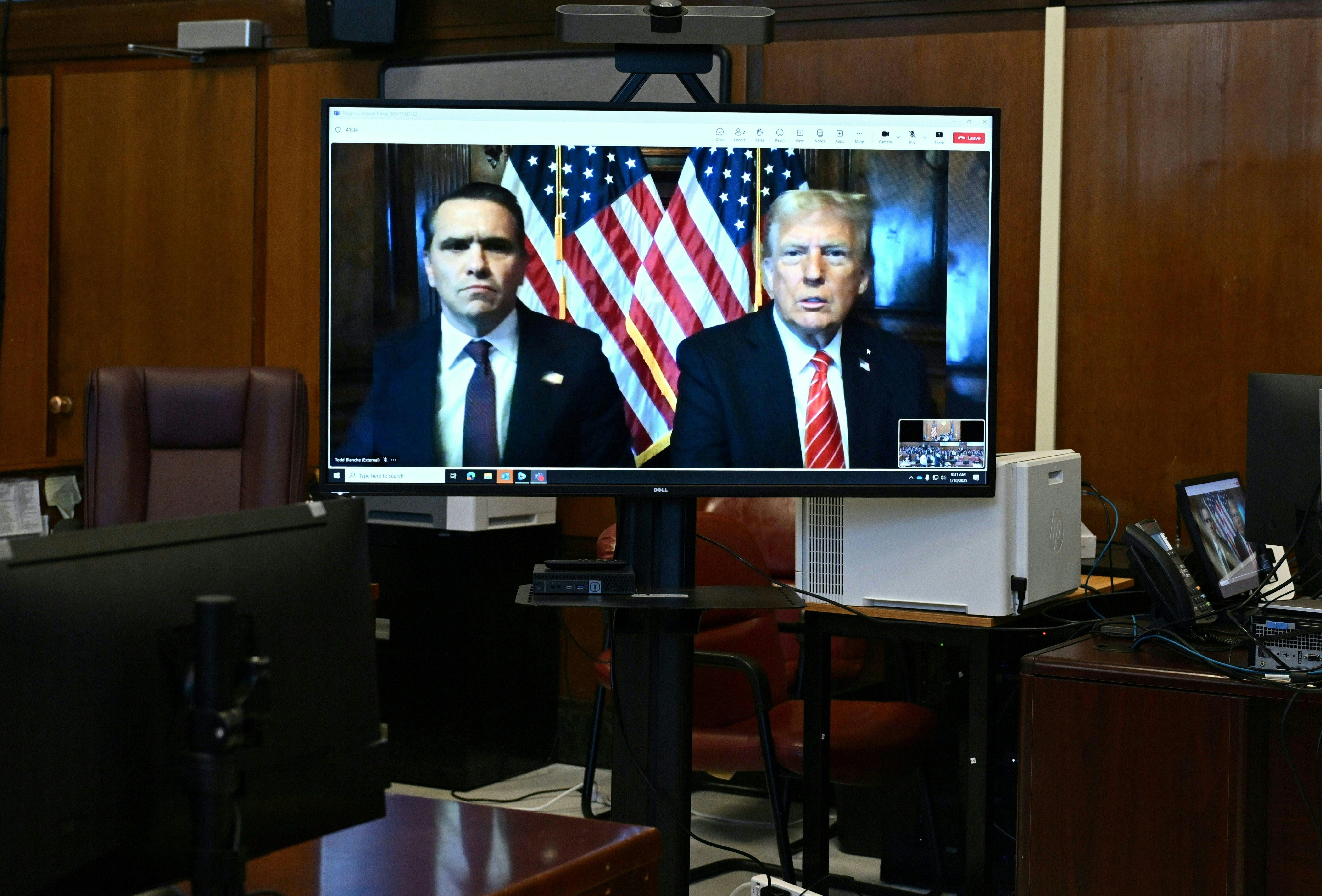 A jury convicted Trump on 34 counts of falsifying business records, and a judge sentenced him in January 2025 without any criminal consequences. The president has been trying to get the case moved into federal jurisdiction and ultimately dismissed by his own Justice Department