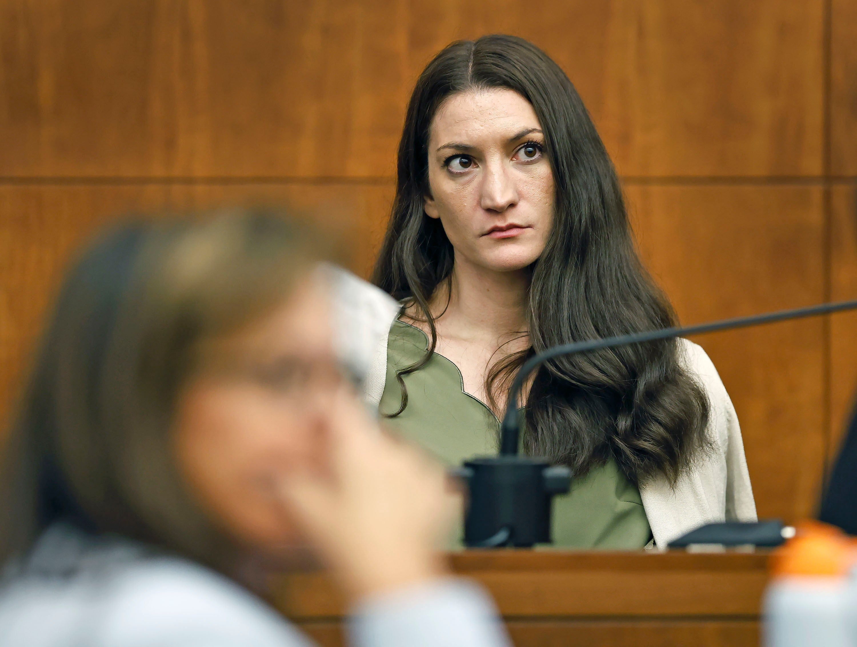 Lindsay Clancy has pleaded not guilty to three counts of first-degree murder in the deaths of her children — 5-year-old Cora, 3-year-old Dawson and 8-month-old Callan