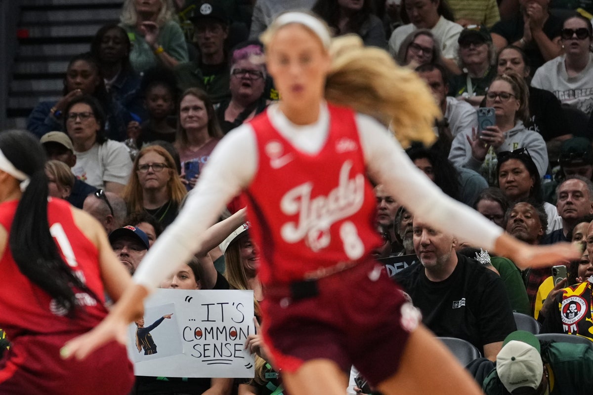 Sophie Cunningham says shes not concerned about being a distraction for the Fever