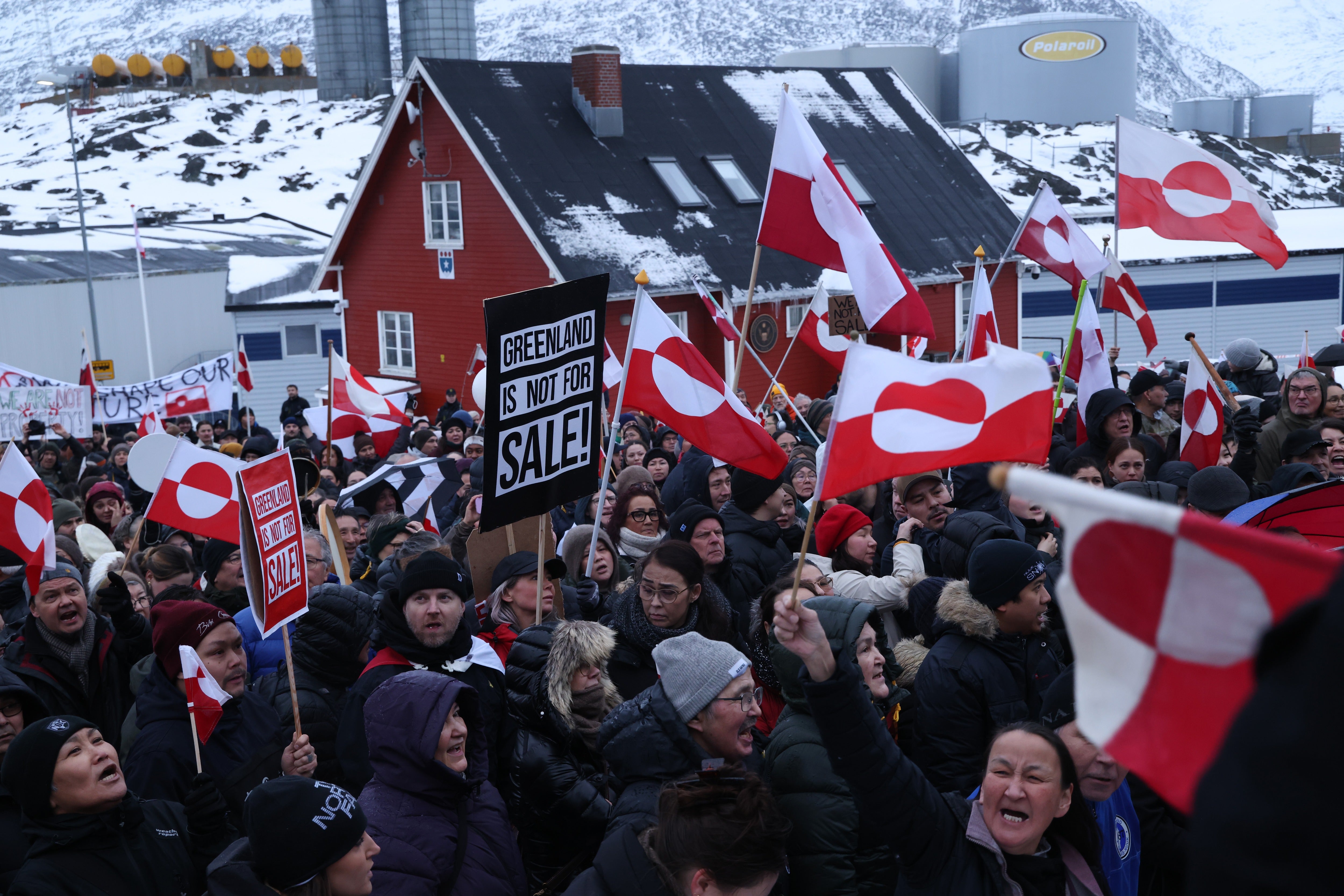 President Donald Trump has predicted that Greenland will be under U.S. control by the time he leaves office in January 2029