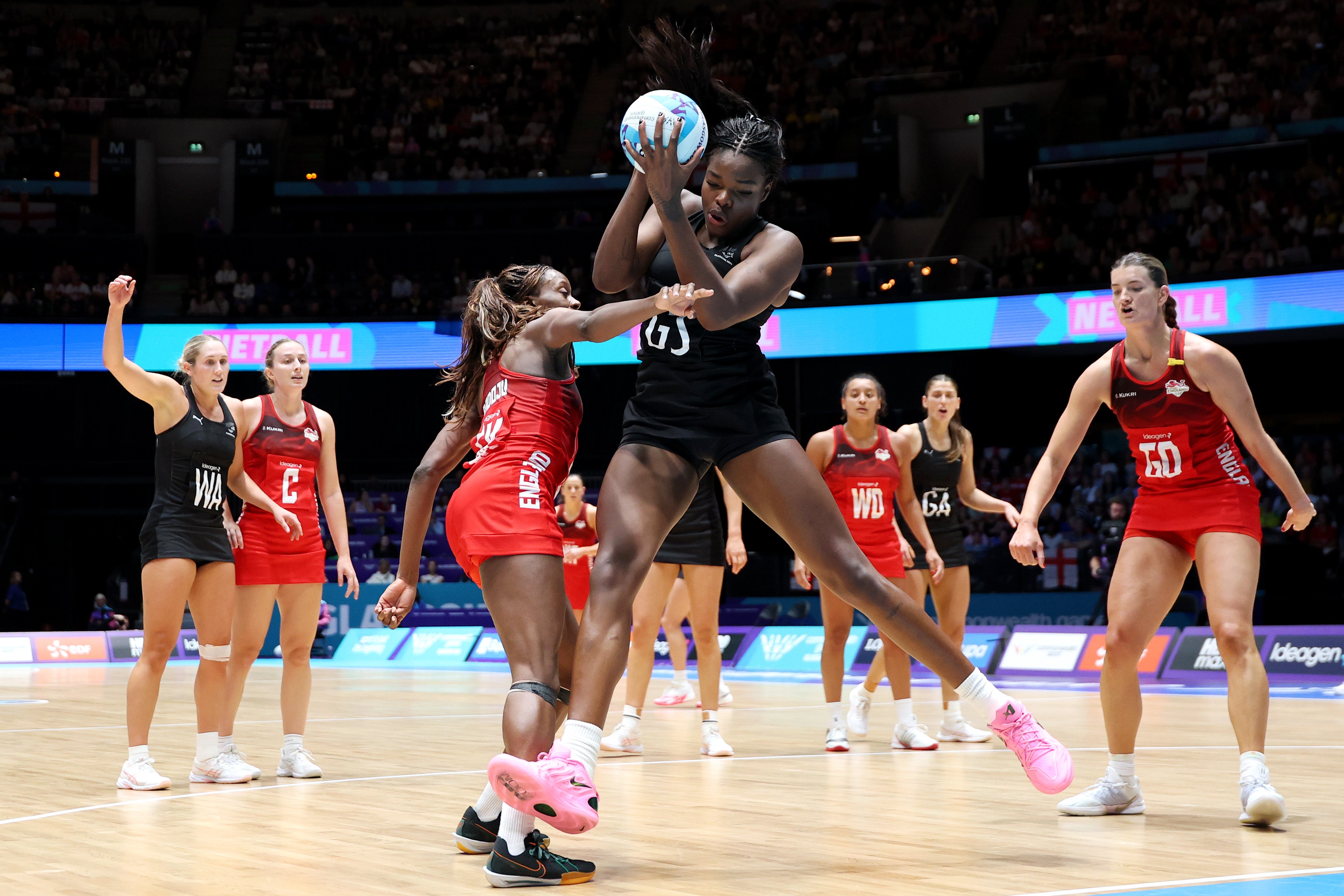Grace Nweke was too much for England to handle in the netball semi-final