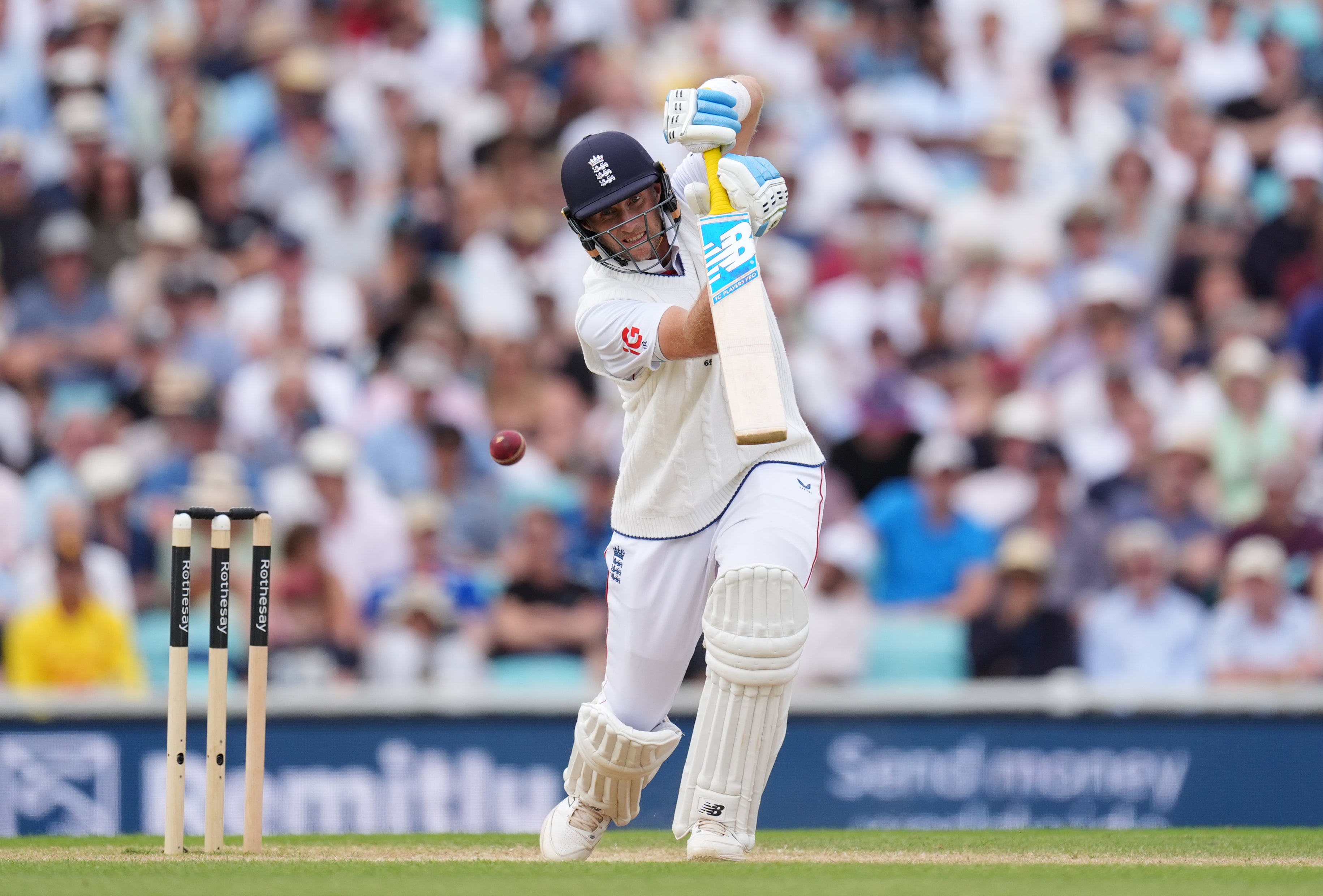 Joe Root, pictured in action against New Zealand, is relishing a second spell as England Test captain (Ben Whitley/PA).