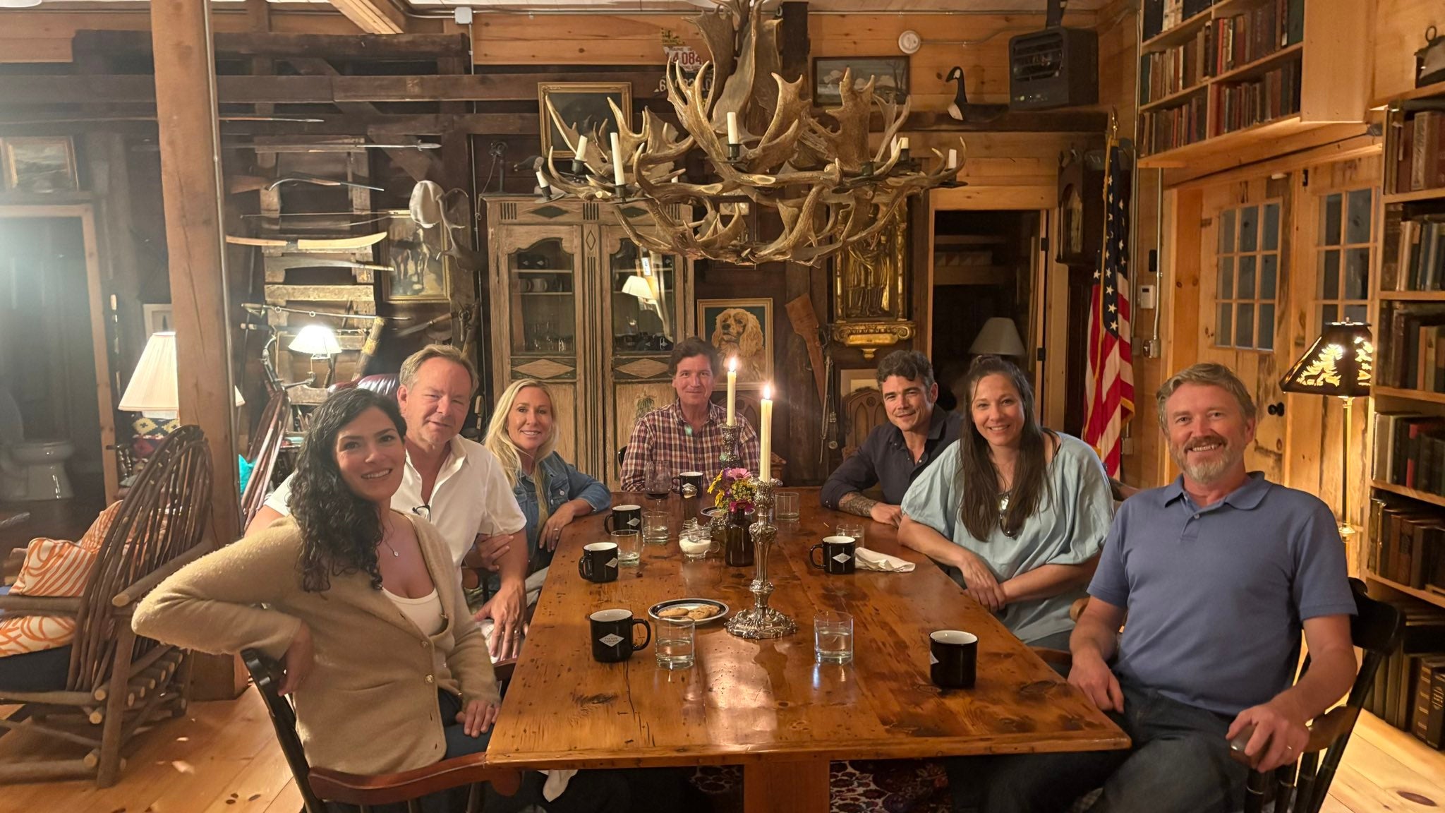 MTG and Tucker Carlson announce new &lsquo;movement&rsquo; in photo packed with MAGA renegades