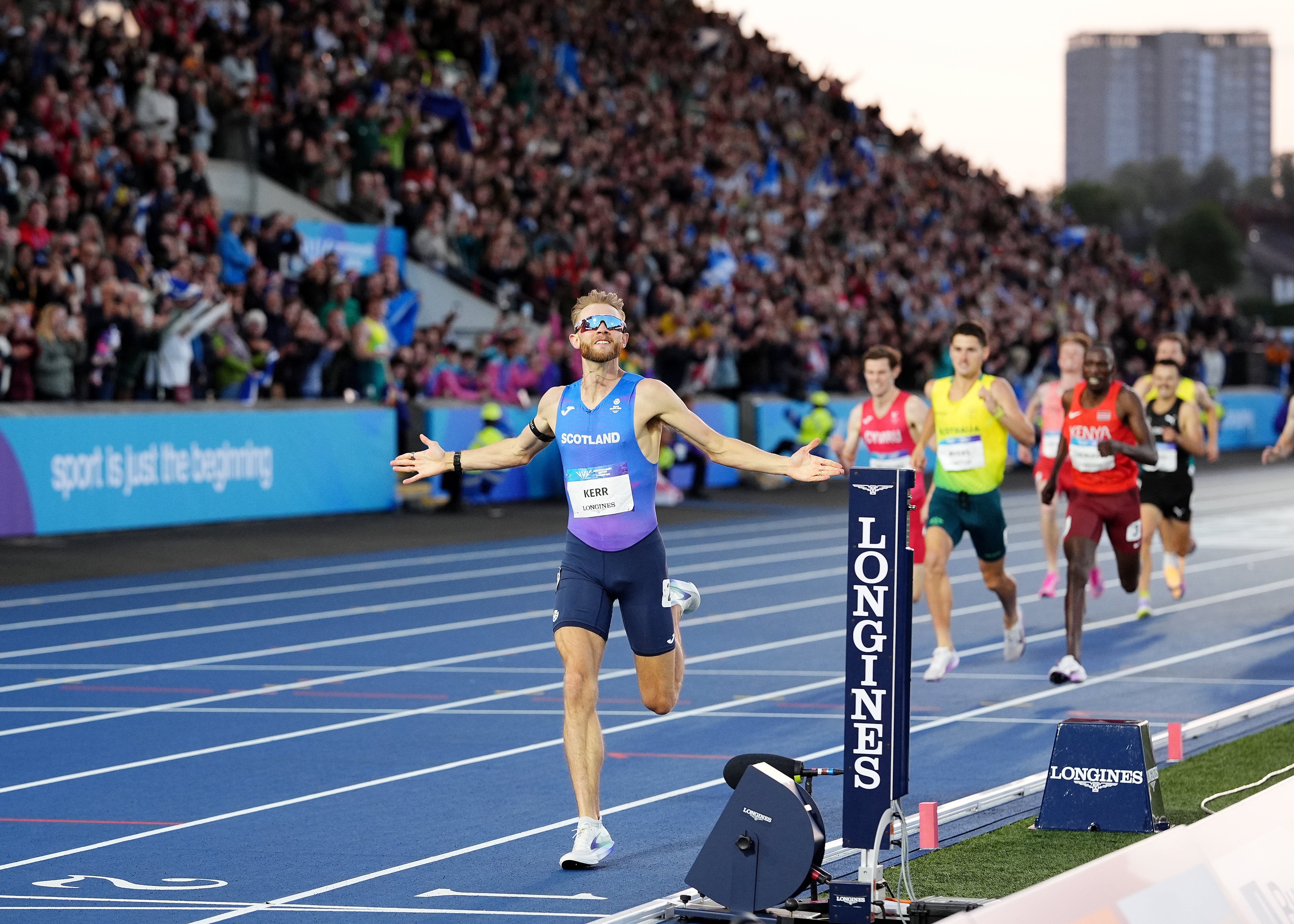 Kerr made history for Scotland with a dominant victory