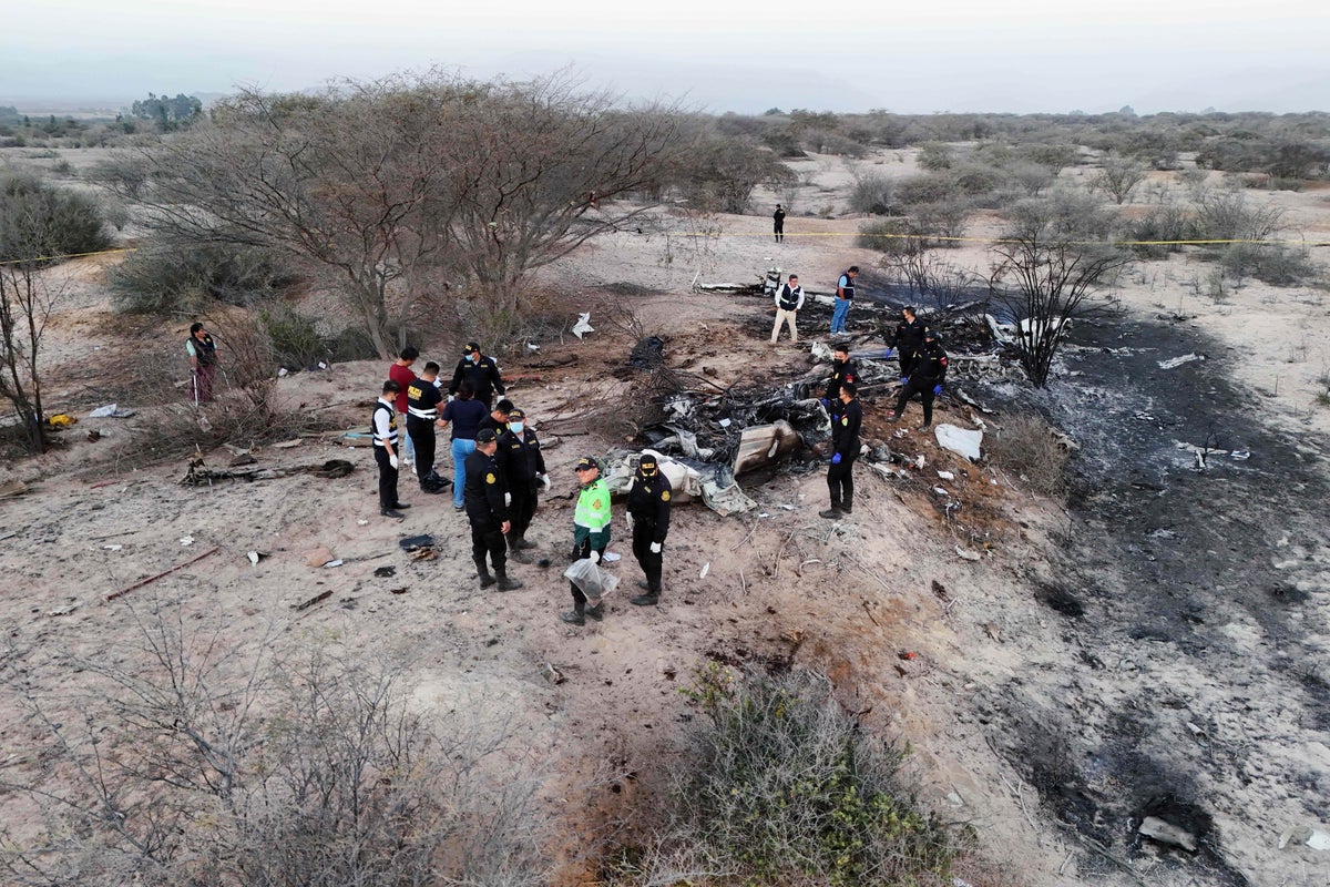 Thirteen dead as plane carrying tourists crashes near Peru&rsquo;s Nazca Lines
