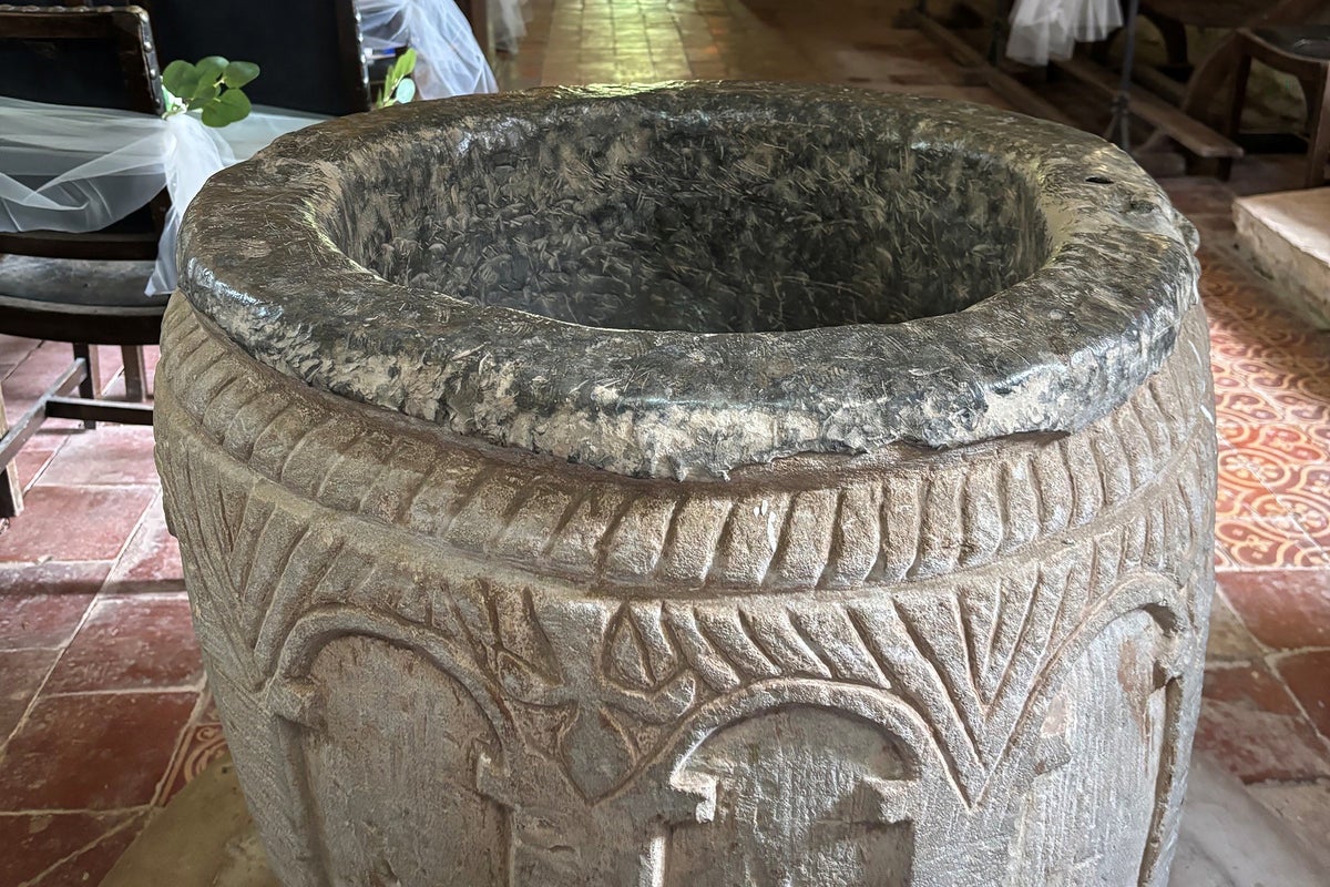 Prince Philip Arranged for 12th-Century Font to be Moved to Prince Charles' School