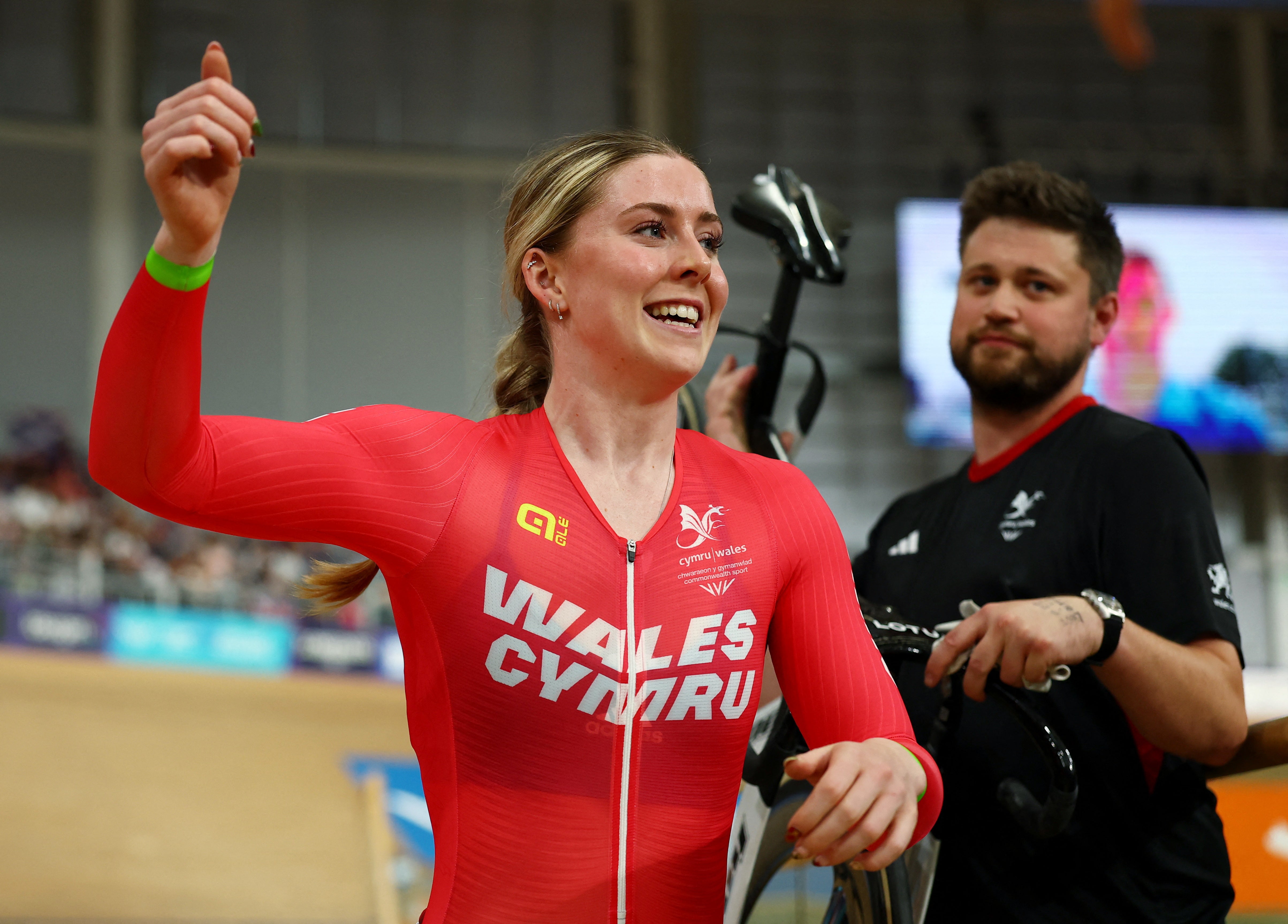 Emma Finucane had a target on her back as she went for Commonwealth Games history (Reuters)