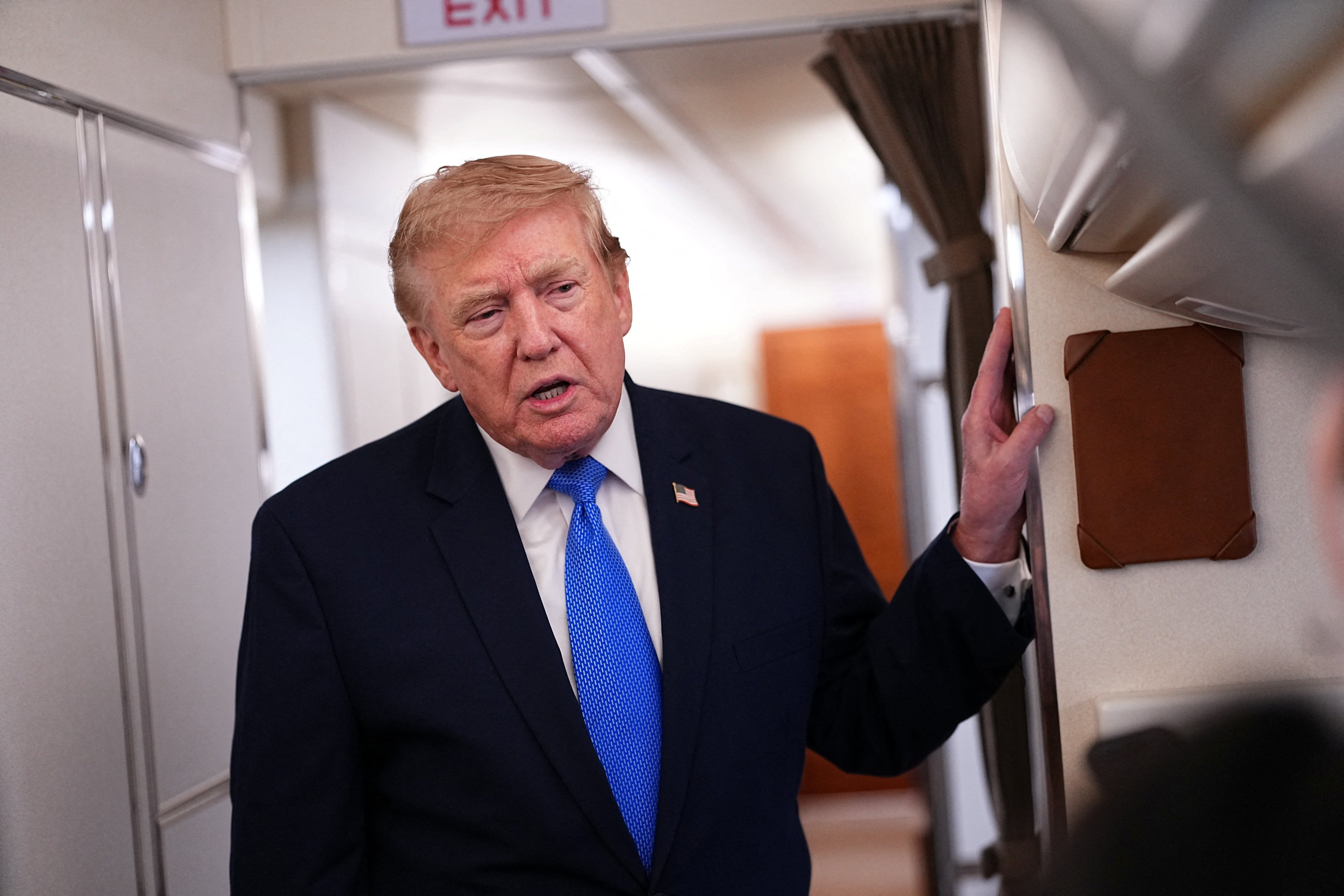 President Donald Trump said on Sunday that the canceled attack on Iran would have been the biggest 'since World War II.' He said the attack was called off after Saudi Arabia, Qatar and the UAE intervened