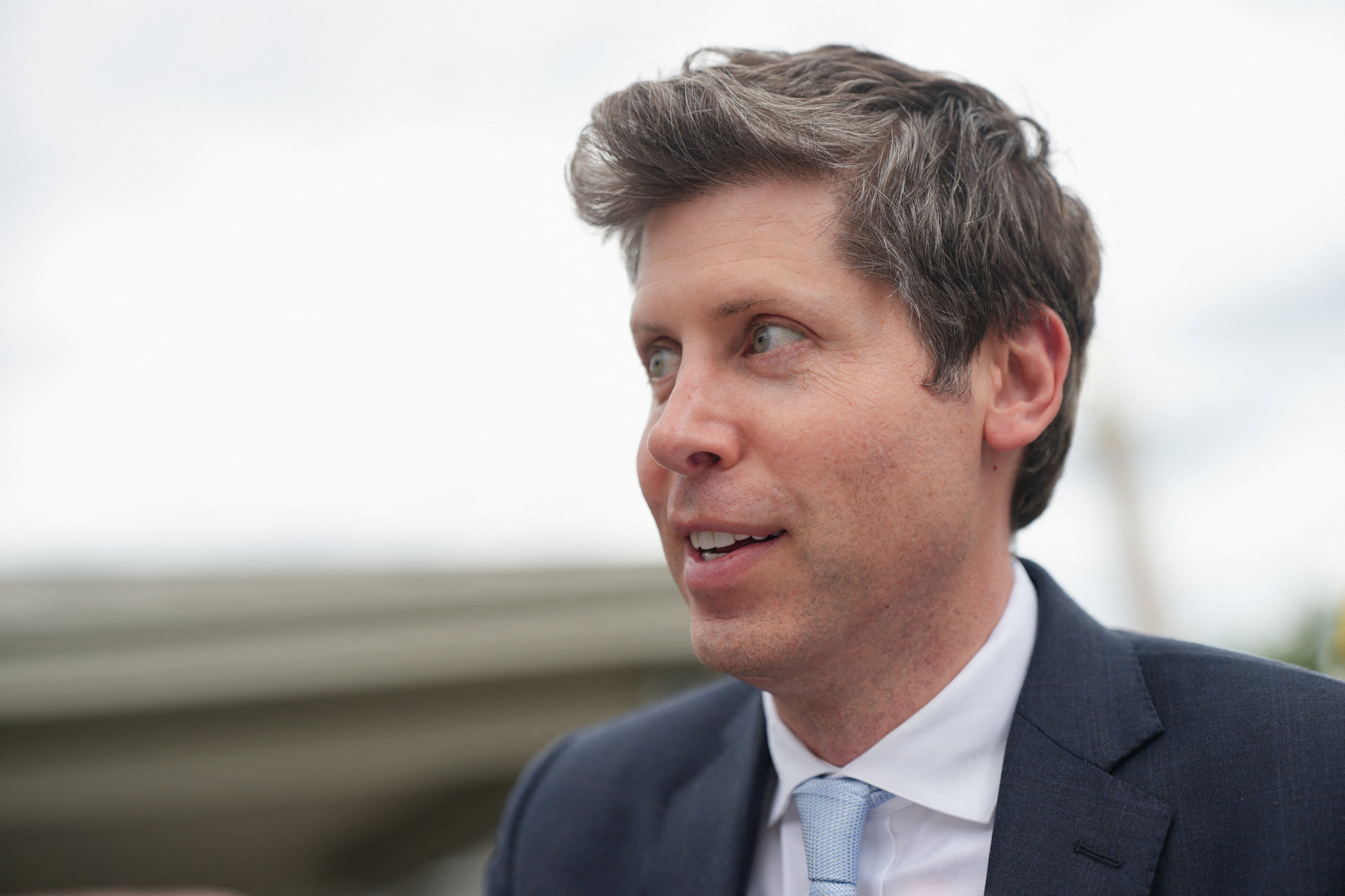 OpenAI CEO Sam Altman arrives for a meeting at the White House in Washington, D.C., U.S., July 30