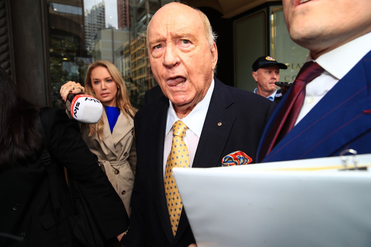 Former Australian national rugby coach Alan Jones on trial for indecent assault claims