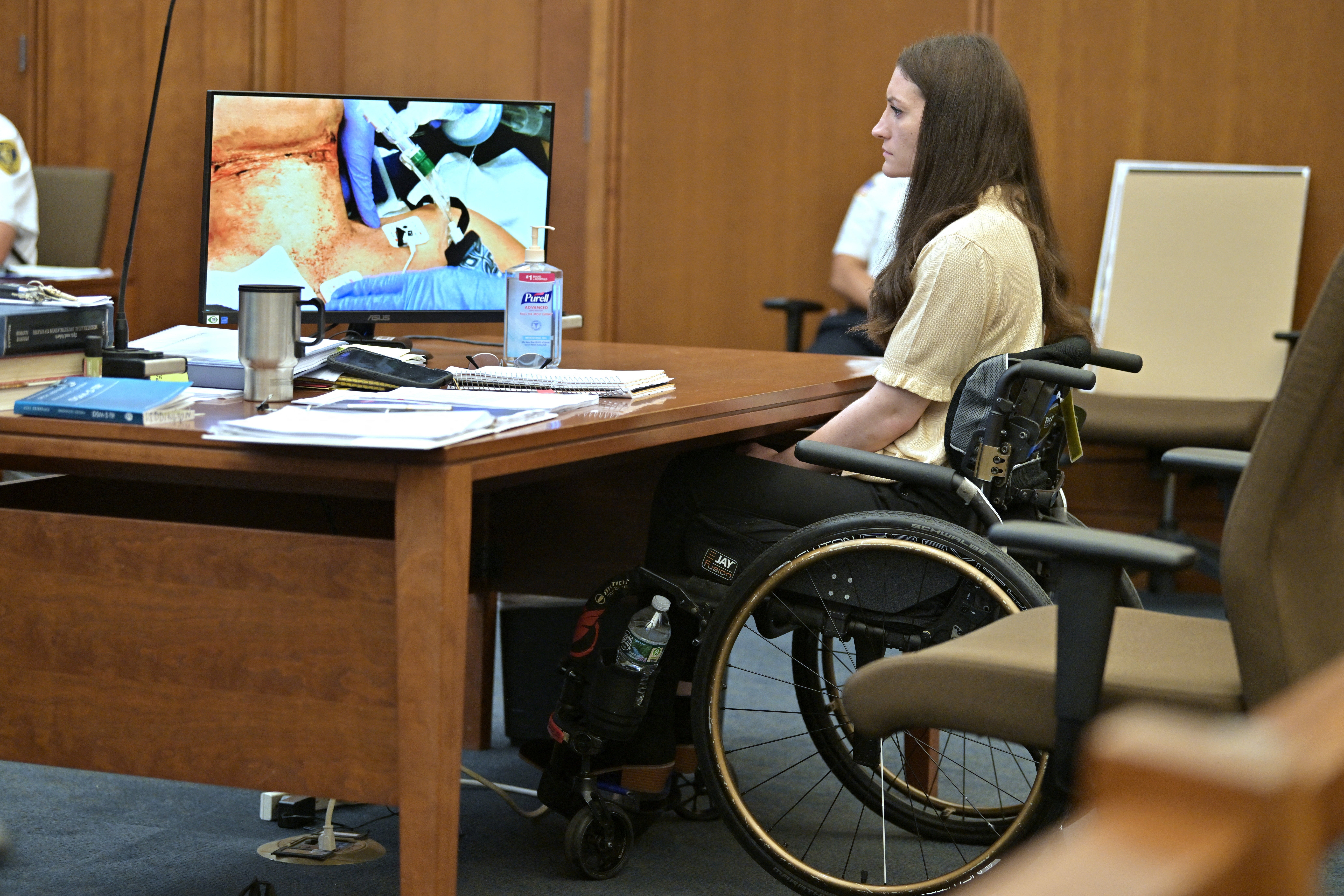 Monday's witnesses are expected to include police officers and doctors involved in the immediate response to the killings, building on testimony some of their colleagues gave for the prosecution last week (Reuters)