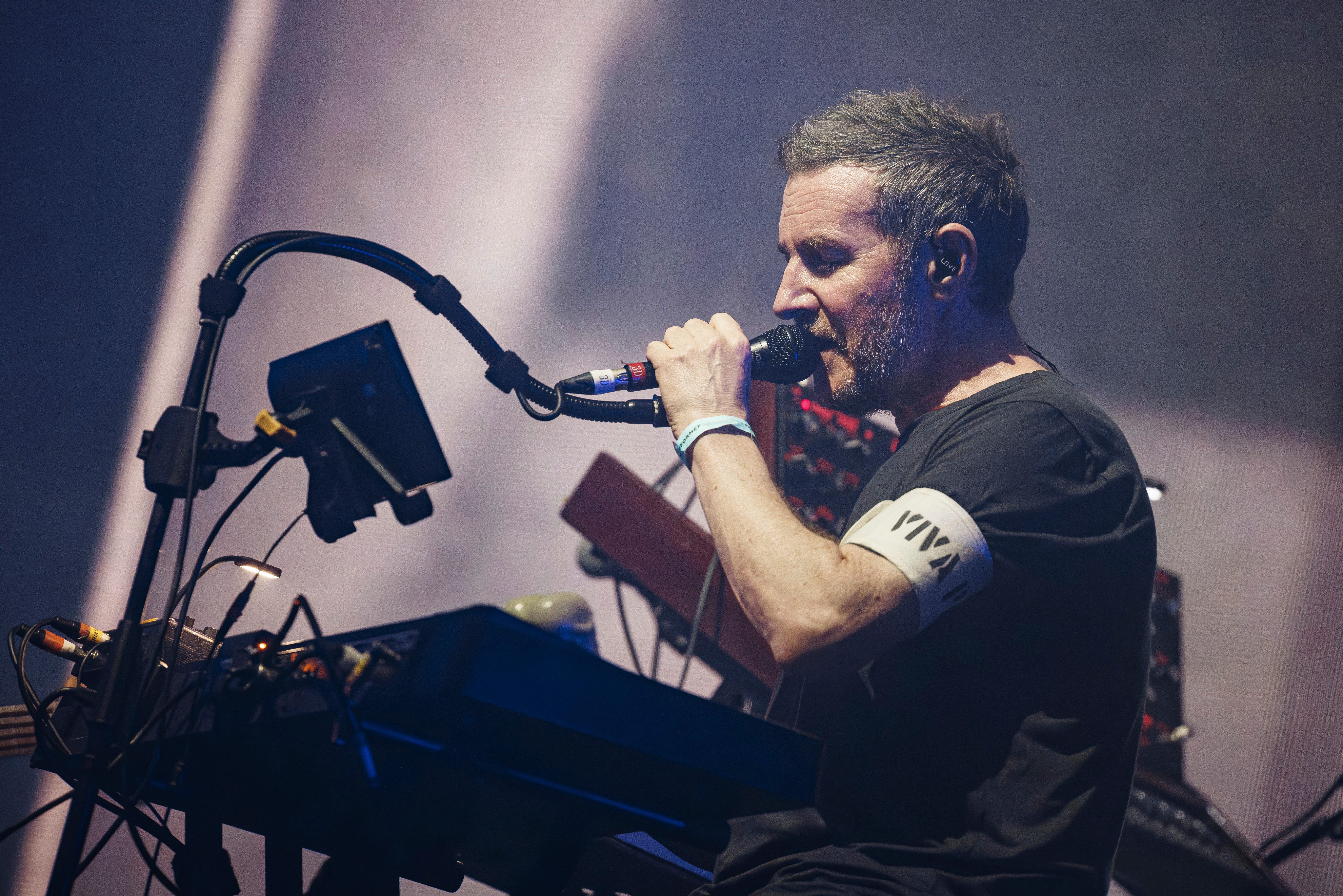 Singapore bans 2 Massive Attack members after pro-Palestine display at concert