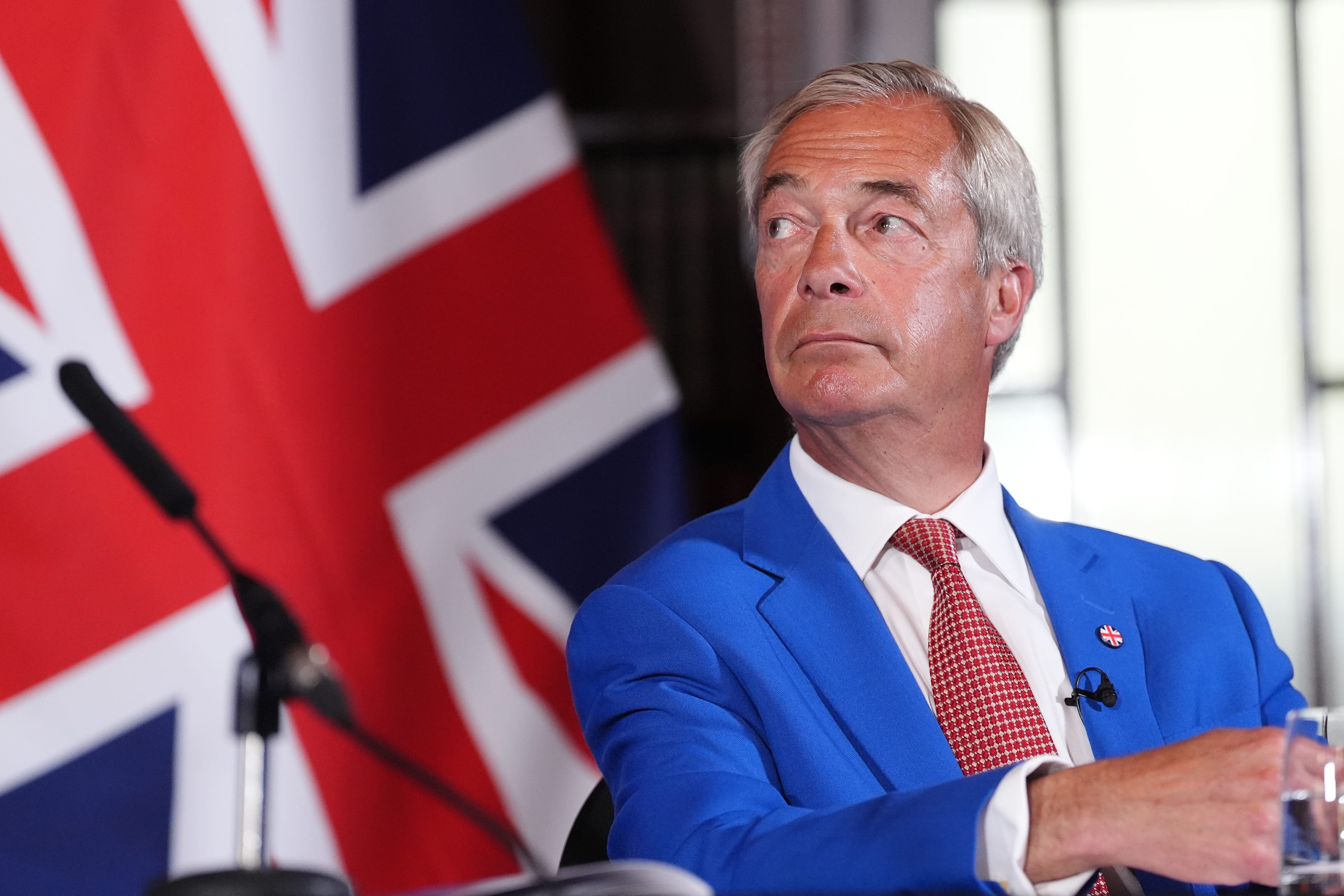 Mr Farage is being investigated by the parliamentary standards commissioner over a £5 million gift from cryptocurrency tycoon Christopher Harborne