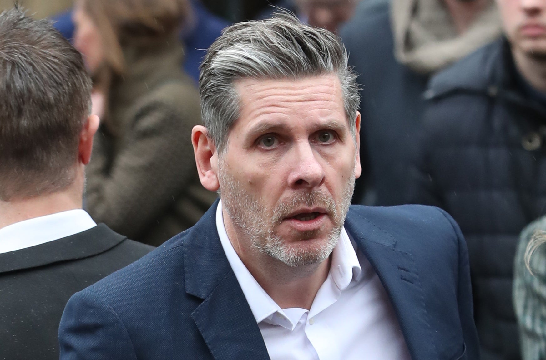 Tony Livesey stepped away from presenting his BBC 5 Live show when questions were raised about his previous career as editor-in-chief of newspapers owned by David Sullivan (PA)