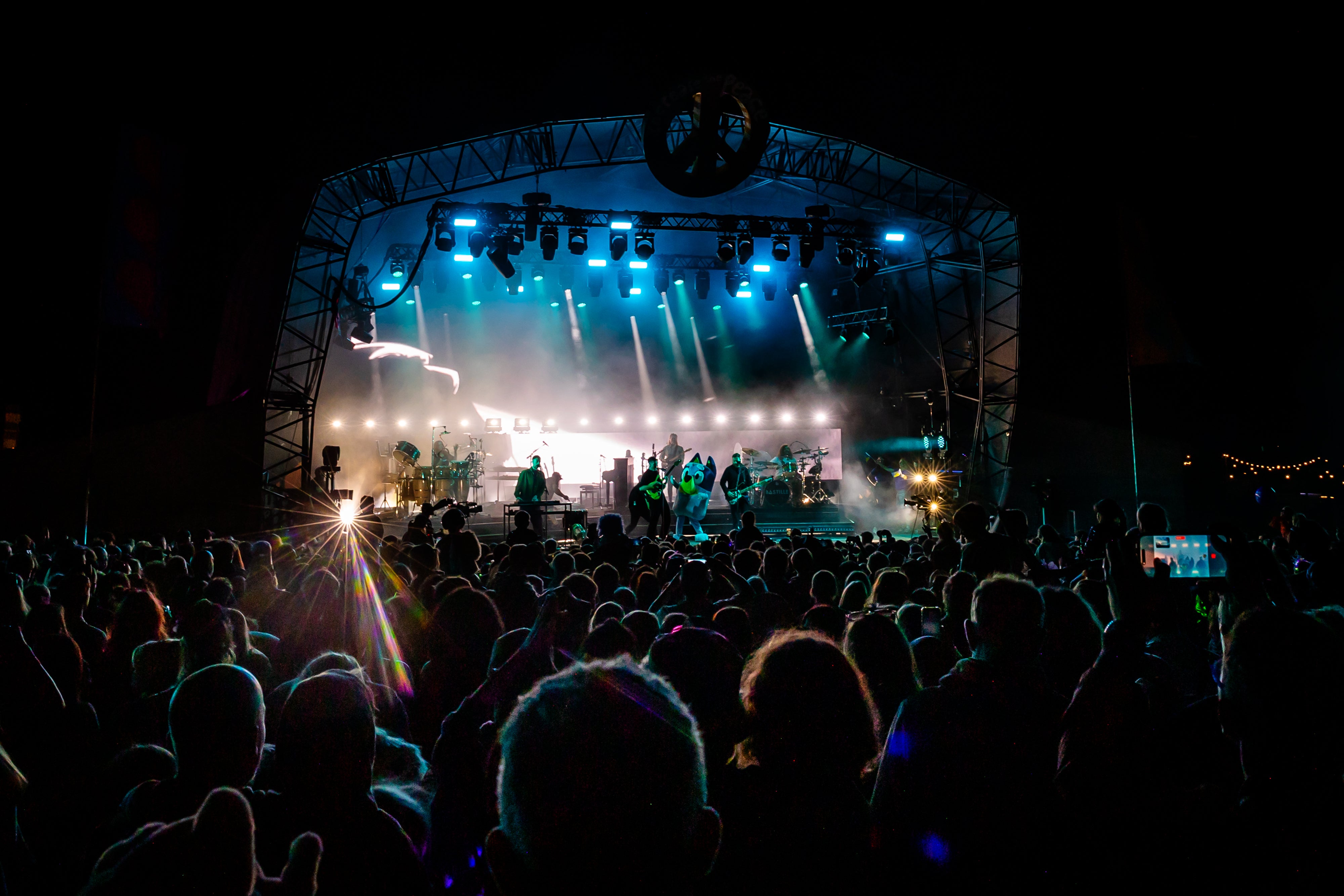 Bluey makes a surprise cameo at Bastille’s Bestival set