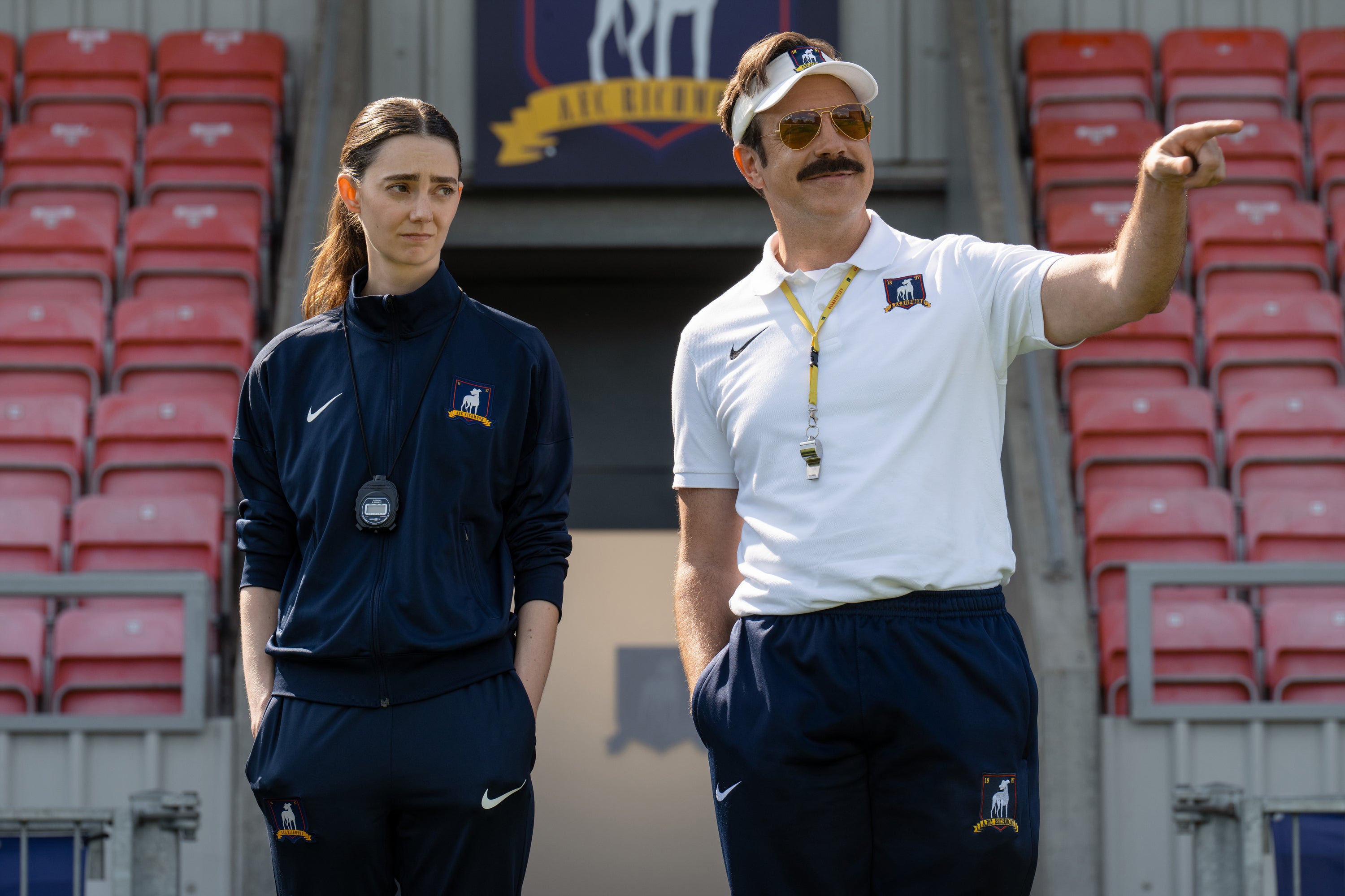 Tanya Reynolds plays Alice Chilton, Lasso’s new assistant coach