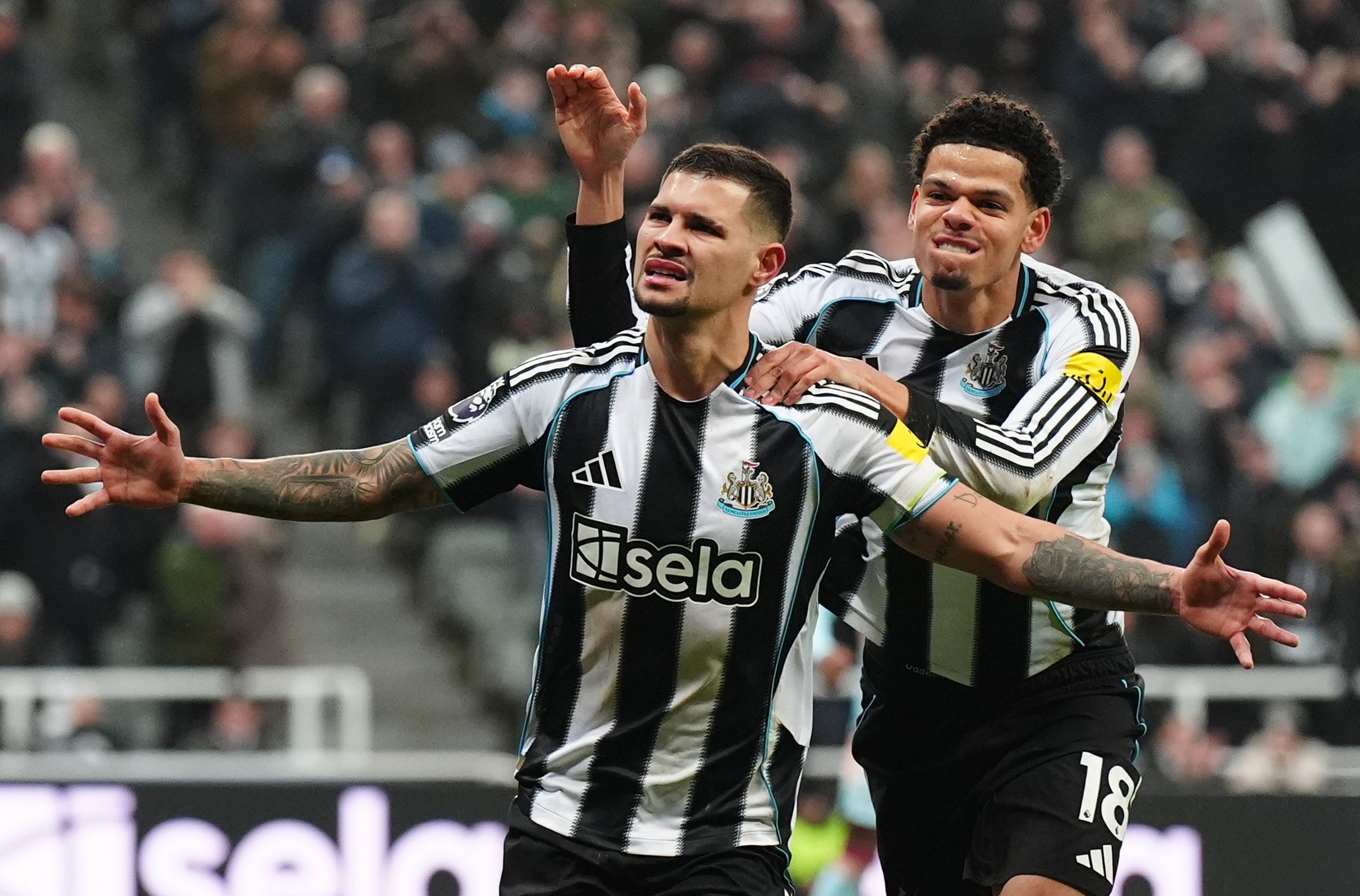 Newcastle have rejected Arsenal’s first bid for Guimaraes