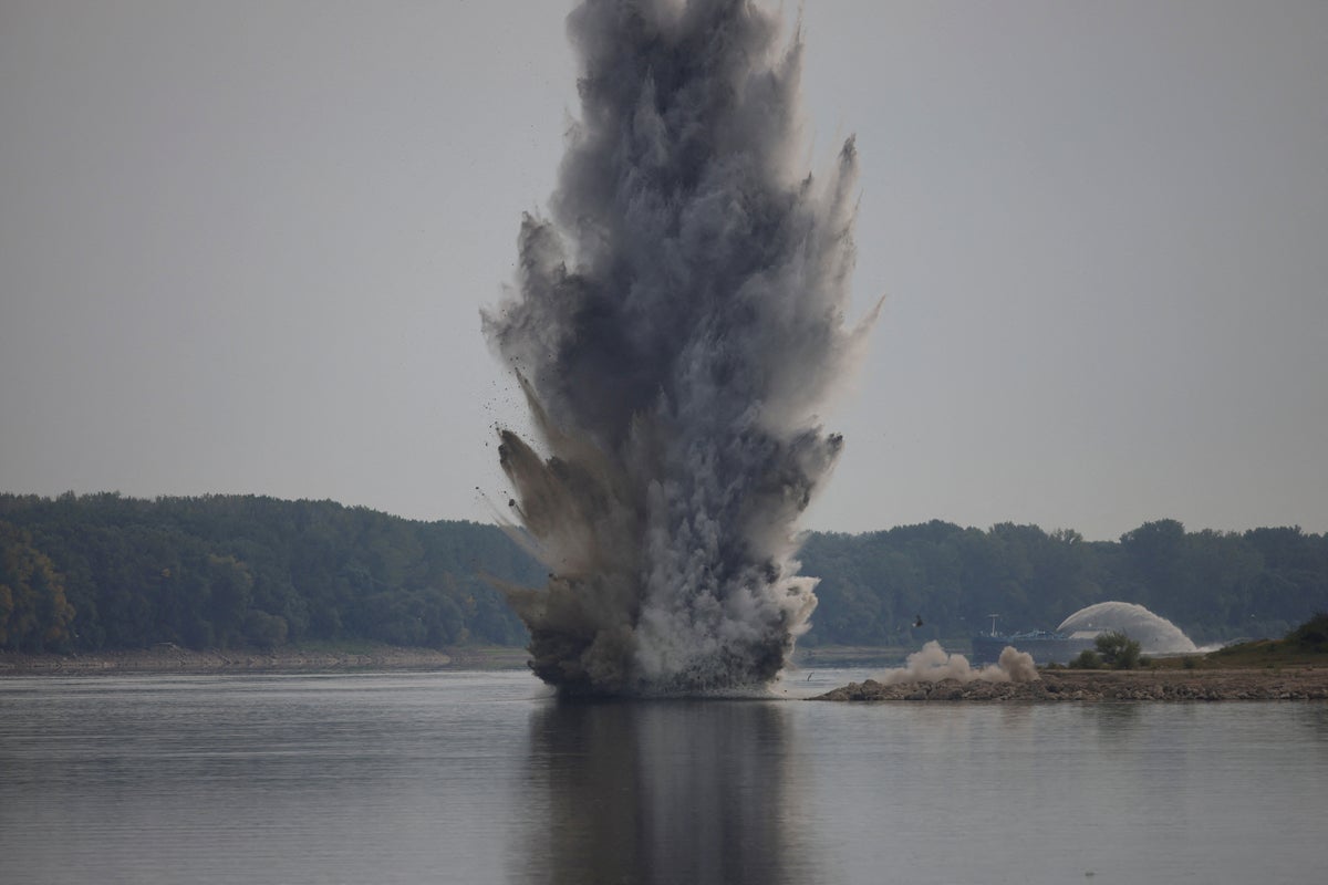 Romania blows up rocks in drought-stricken Danube to divert water to struggling nuclear reactor