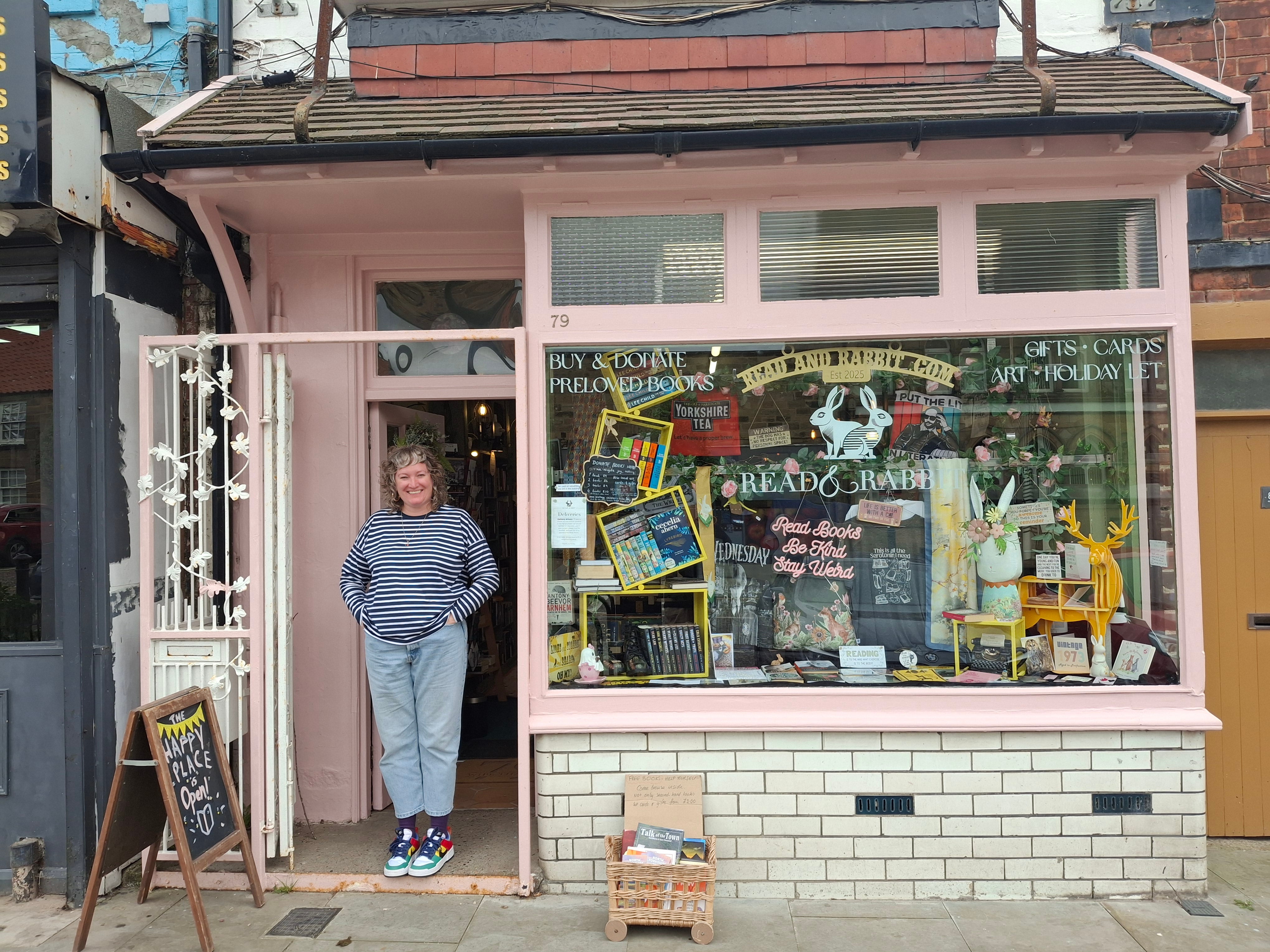 This Yorkshire holiday home lets you live out the dream of owning a bookshop