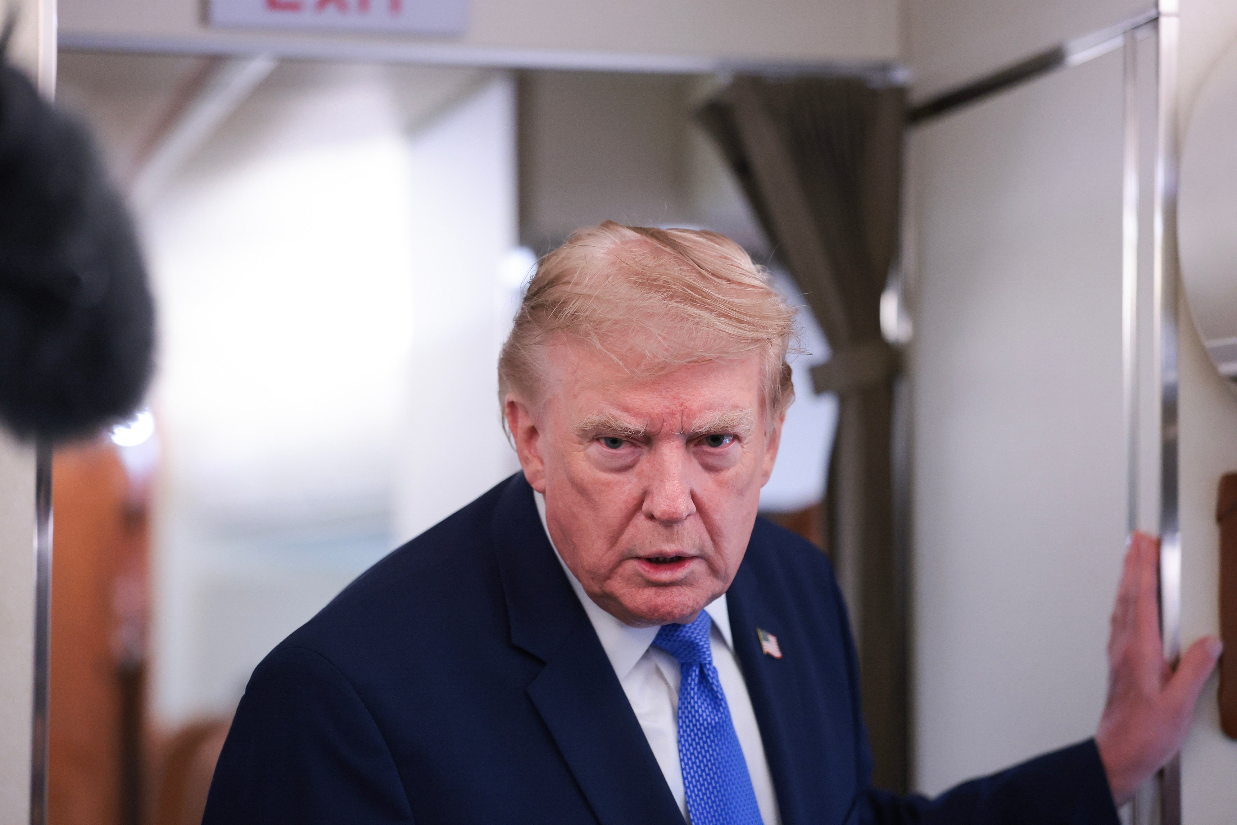 A senior White House official also sarcastically said that Mullin ‘deserves credit’ for uniting the Trump ‘administration around a cohesive point of view’