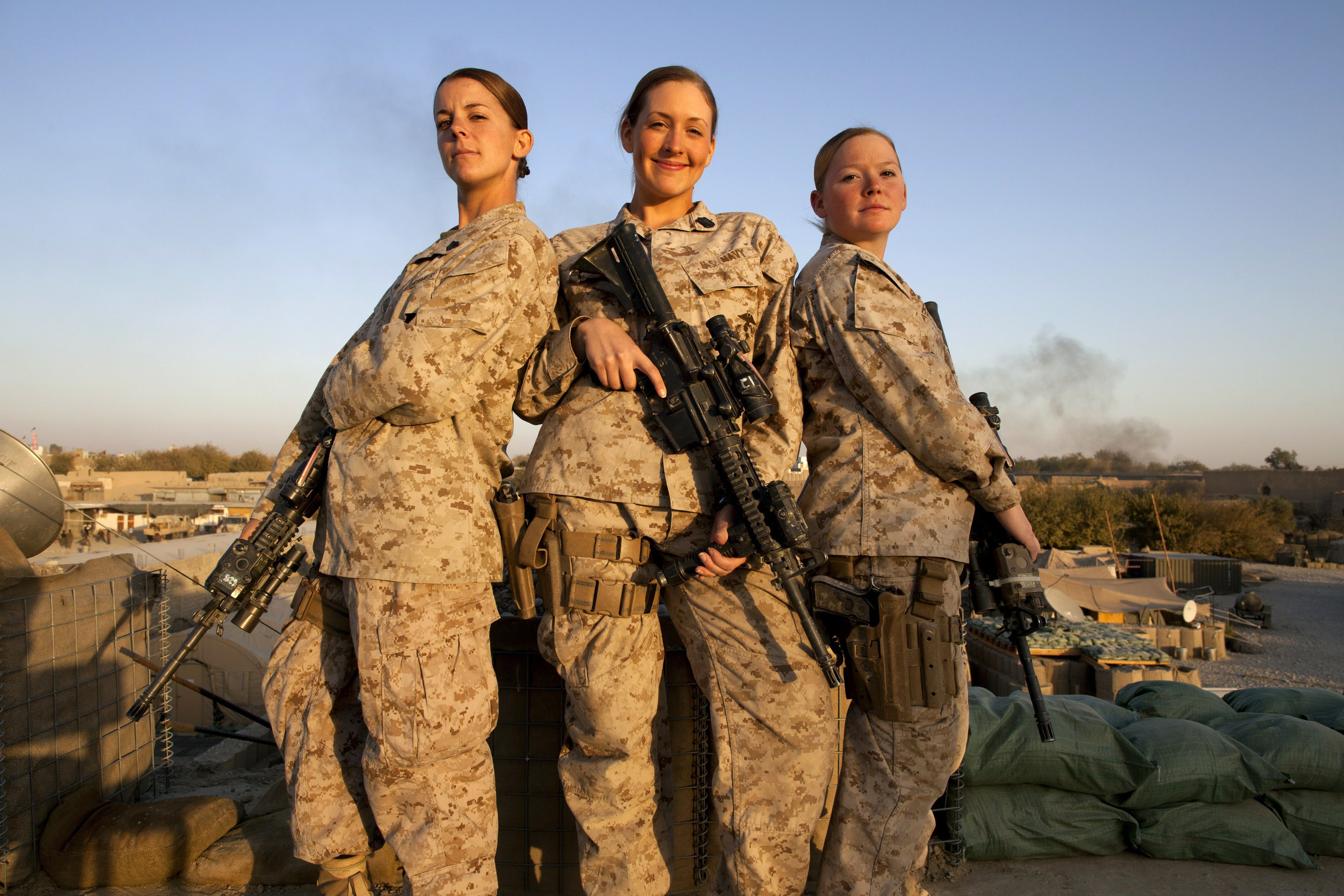 Team Lioness led to the establishment of the Female Engagement Team that was sent to Afghanistan in 2010 (Getty)