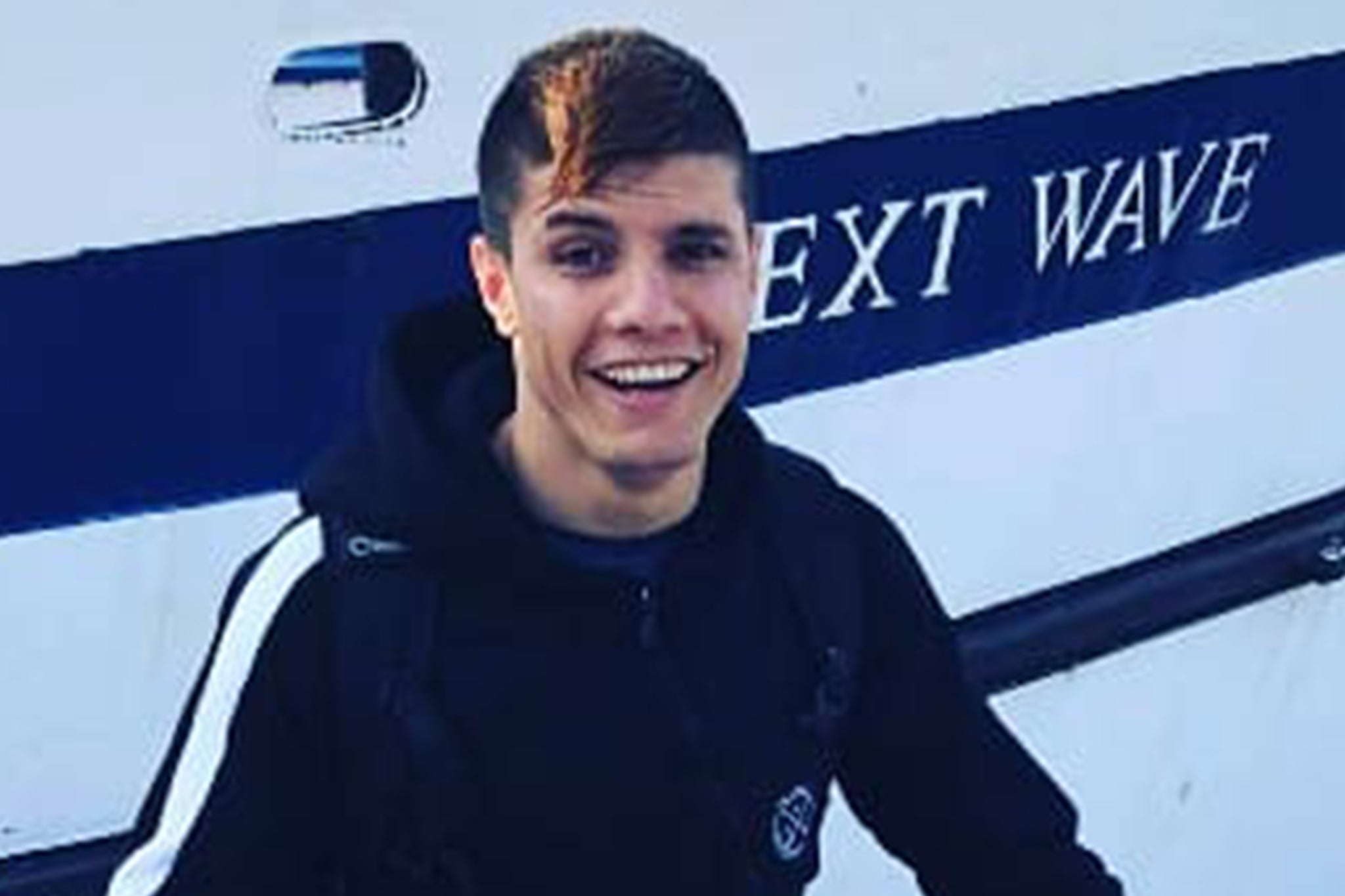 The suspect is widely reported to be Sharif Ahmadzai (pictured) (Instagram)