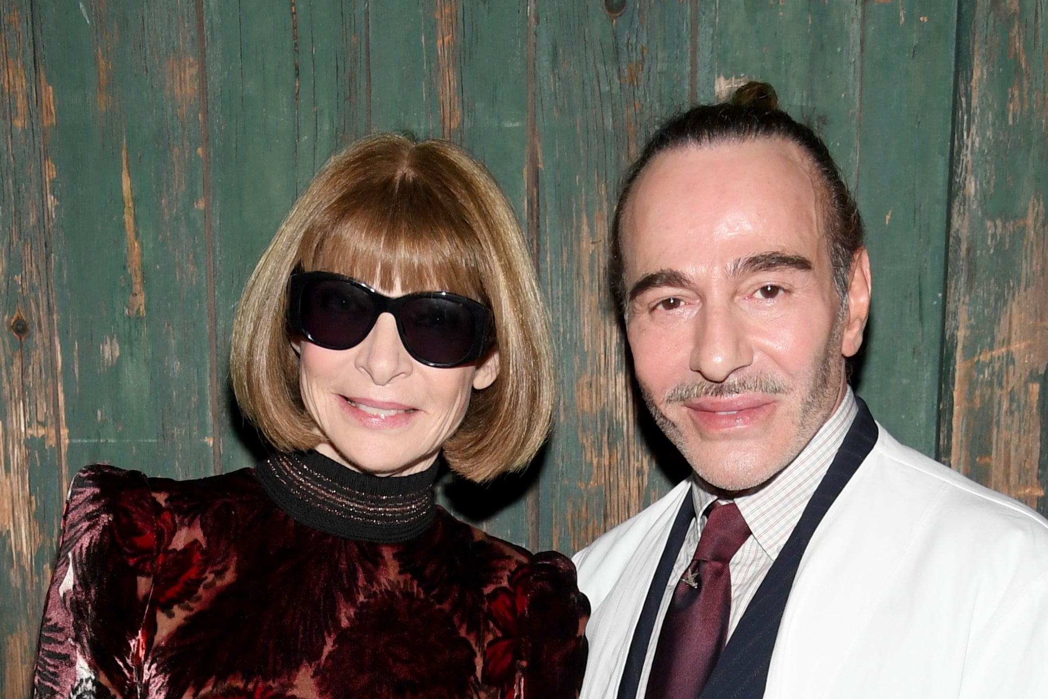 Met Gala chair Anna Wintour has championed fashion designer John Galliano since the beginning of his career (Getty Images)