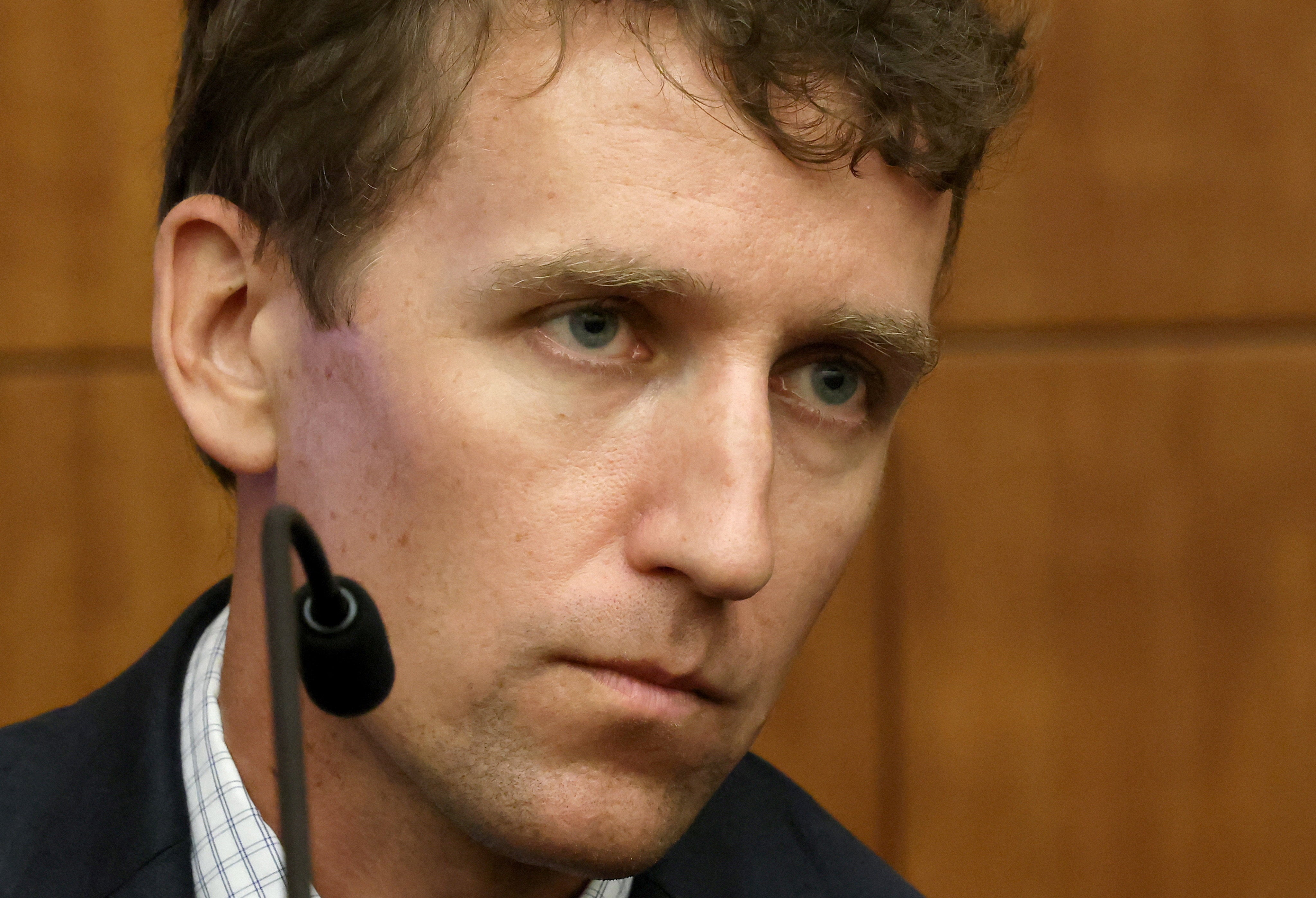 Patrick Clancy told jurors about returning to a horrible scene at their house: a bloodied bedroom, an open window, his wife on the ground below it, the children in the basement, throttled with exercise bands