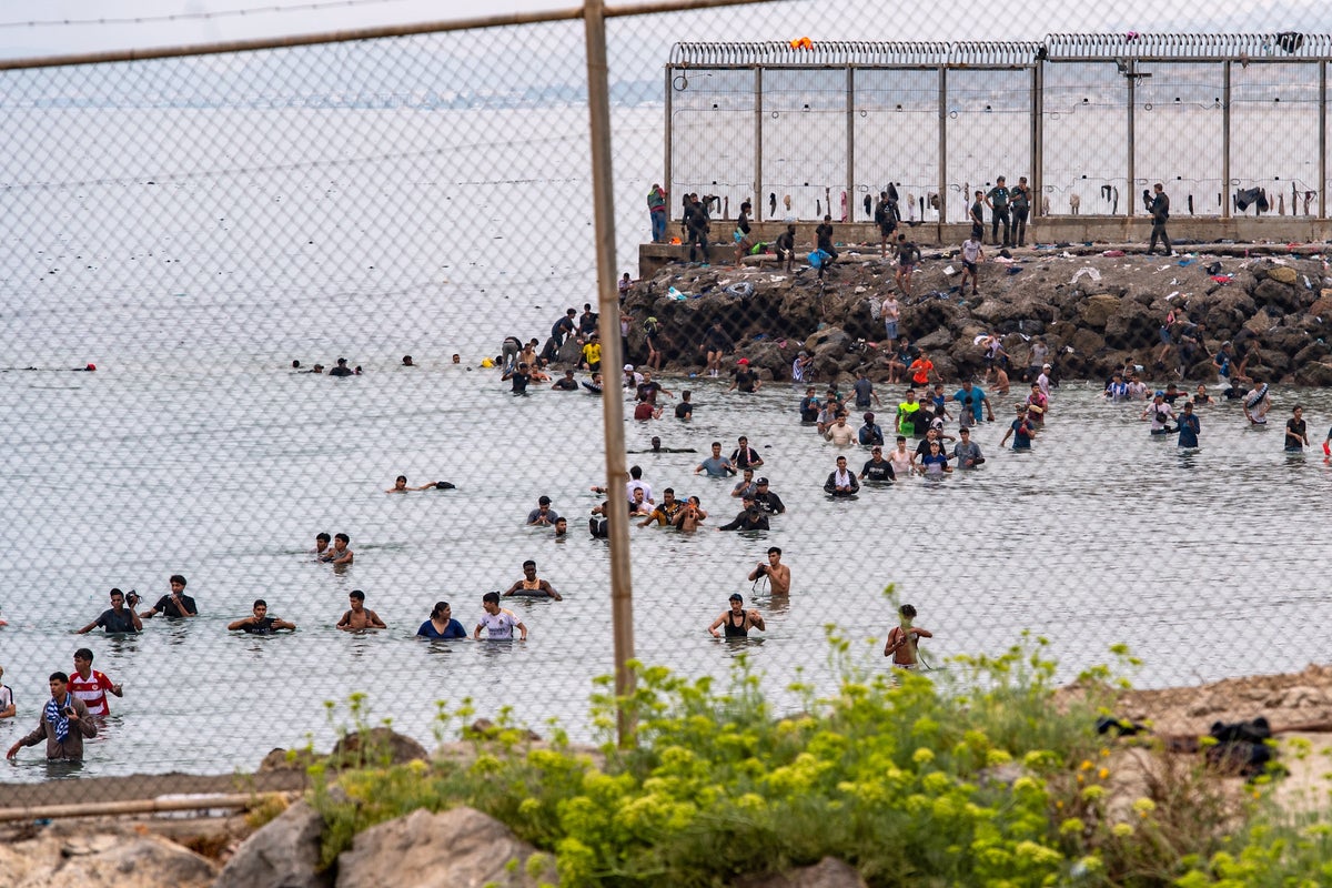 Rumors on social media spur surge of migrants toward Spain’s Ceuta enclave