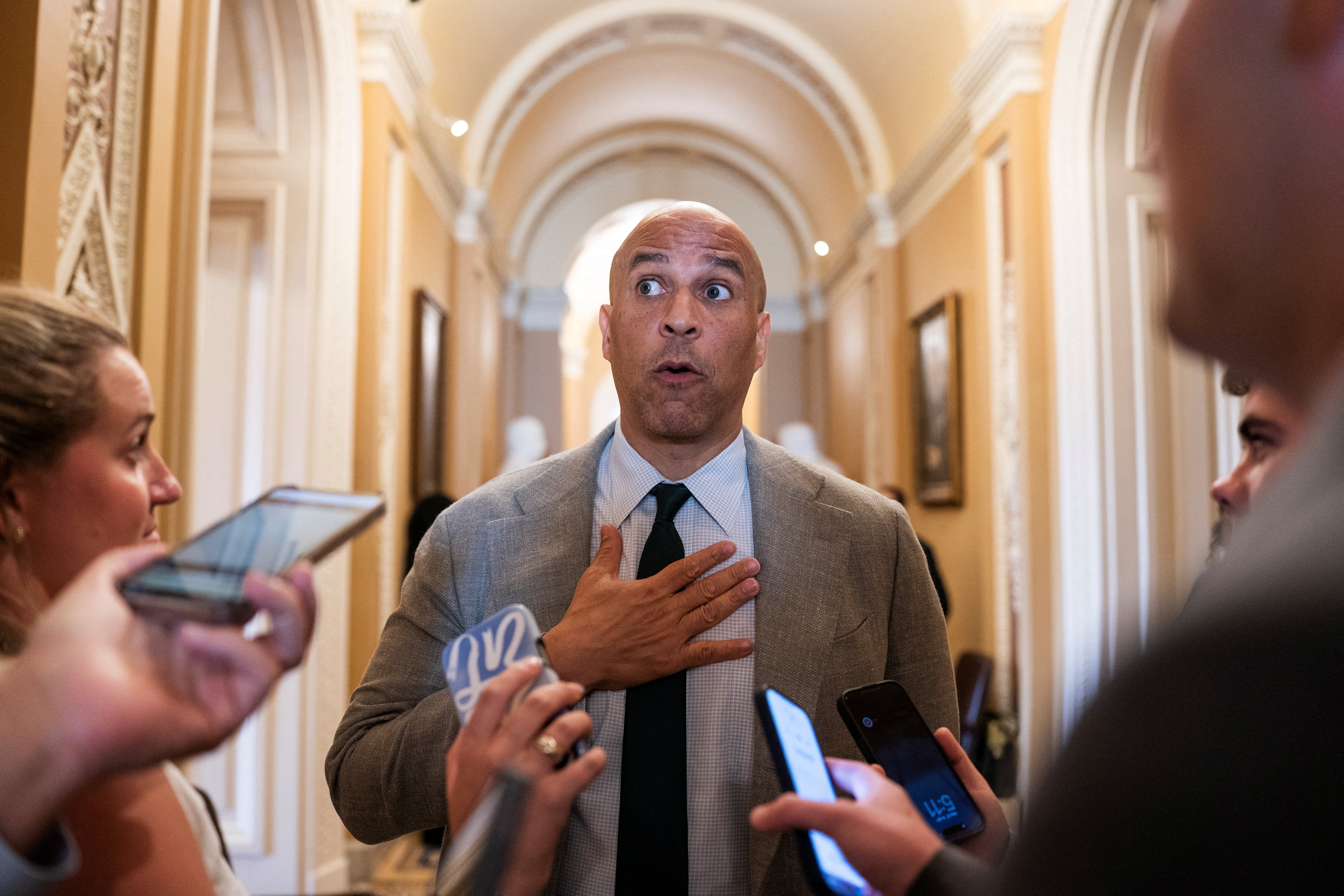 “This is not the first death of a detainee at Delaney Hall, and absent decisive action, it will not be the last,” Democratic U.S. Sen. Cory Booker said in a statement (Reuters)