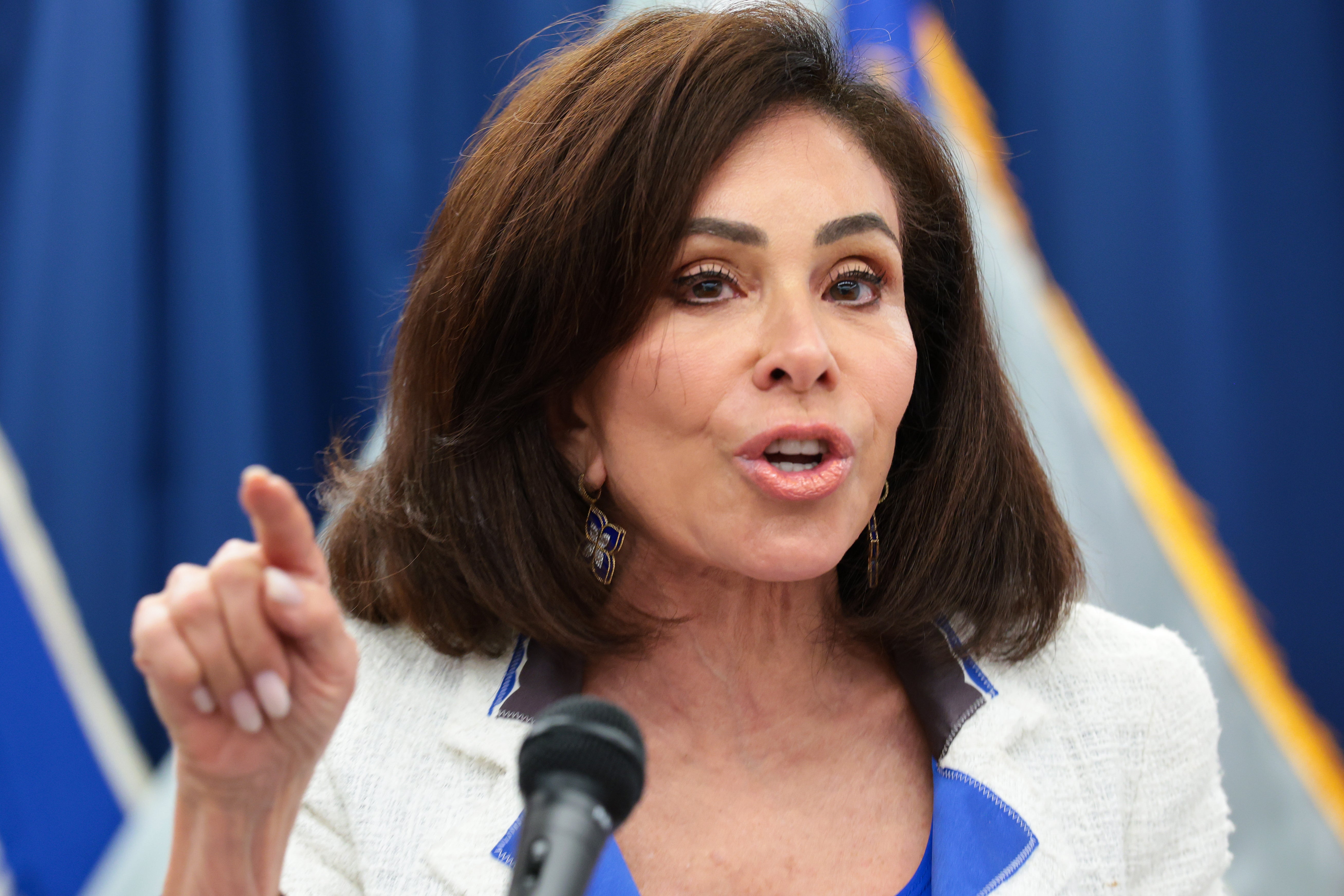 Jeanine Pirro, the U.S. attorney for the District of Columbia, would need to obtain a grand jury indictment in order to move ahead with prosecuting Fauci (Getty)