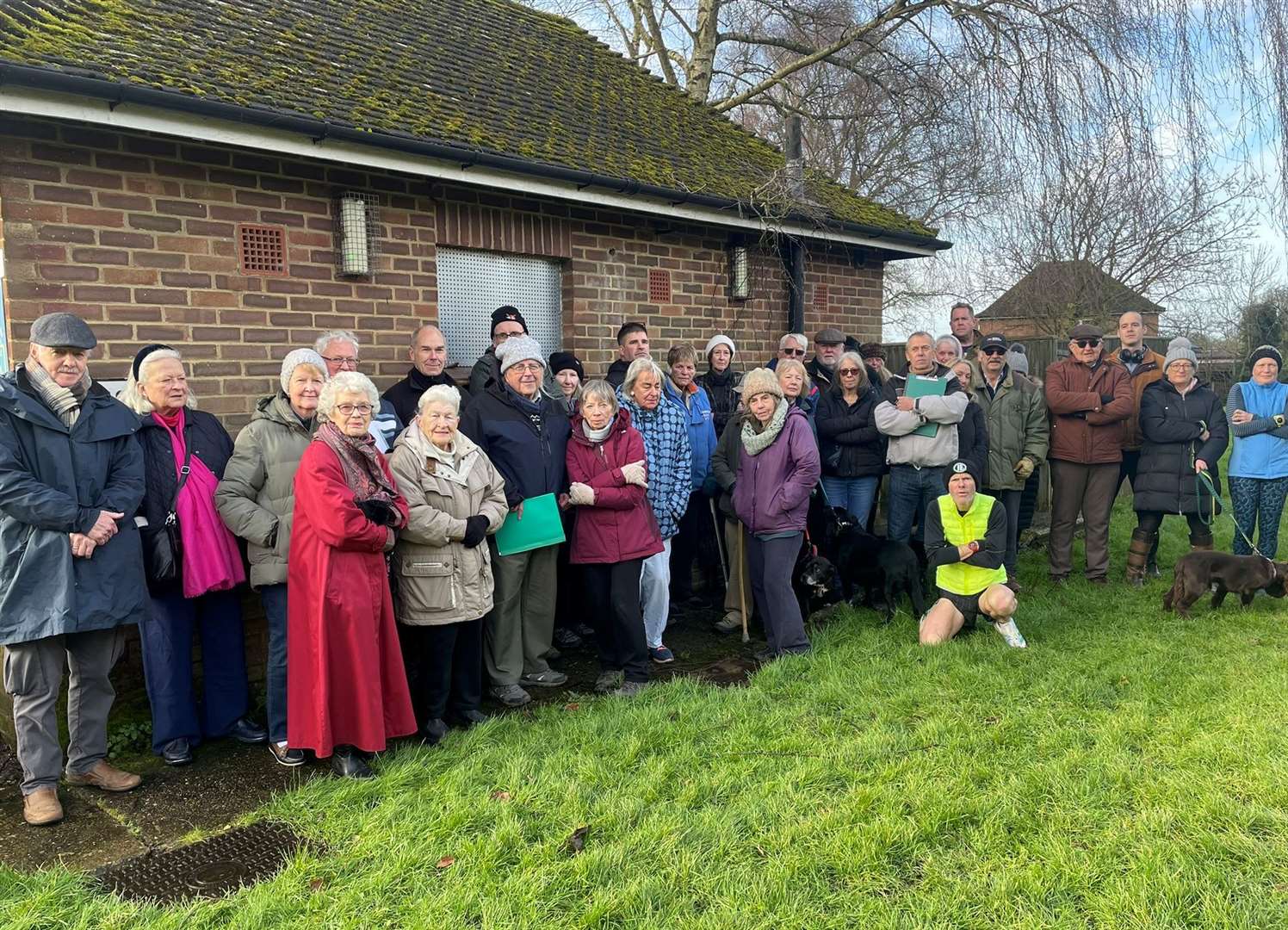 Meopham villagers were fuming with their parish council over its plan to demolish the Pitfield Green toilets