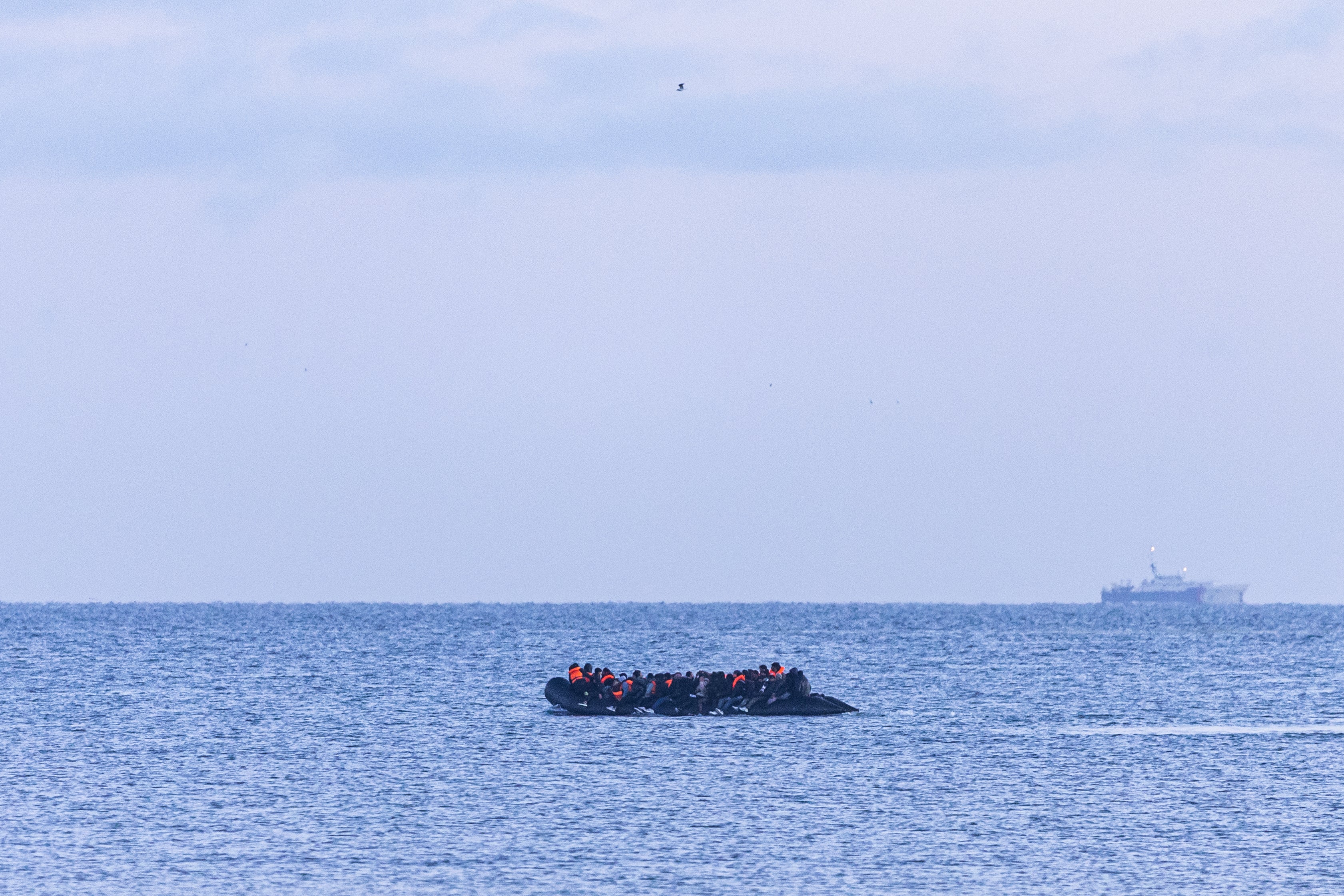 Rescue operation underway as boat catches fire in Channel - latest