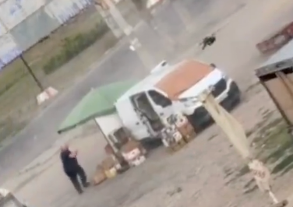Russia accused of war crime after video shows ‘sadist’ drone pilot hunting market vendor