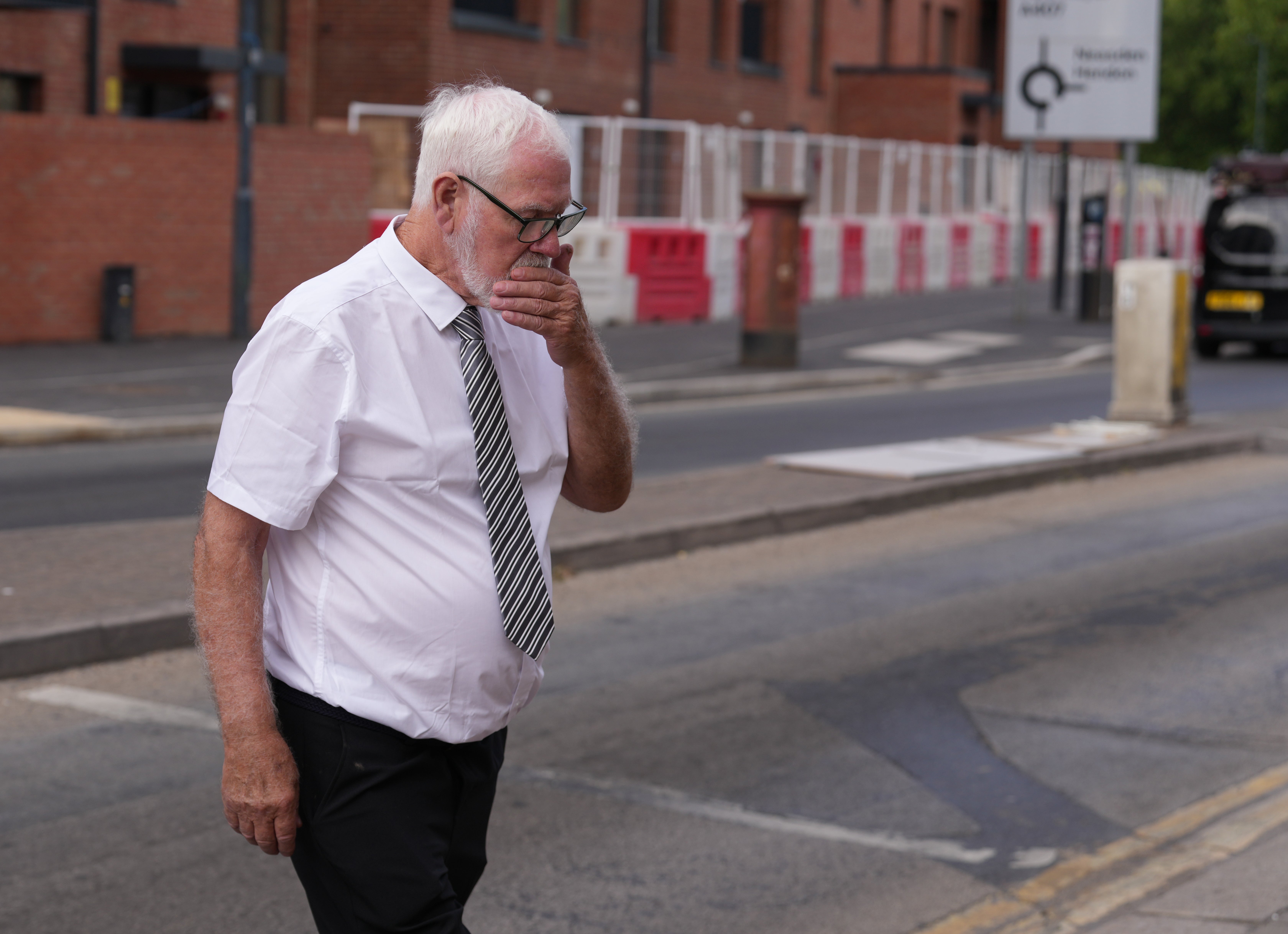 Gerry Duffy had warned his neighbour, Andreas Ptohides, that he would take matters into his own hands if he did not do something about the noise