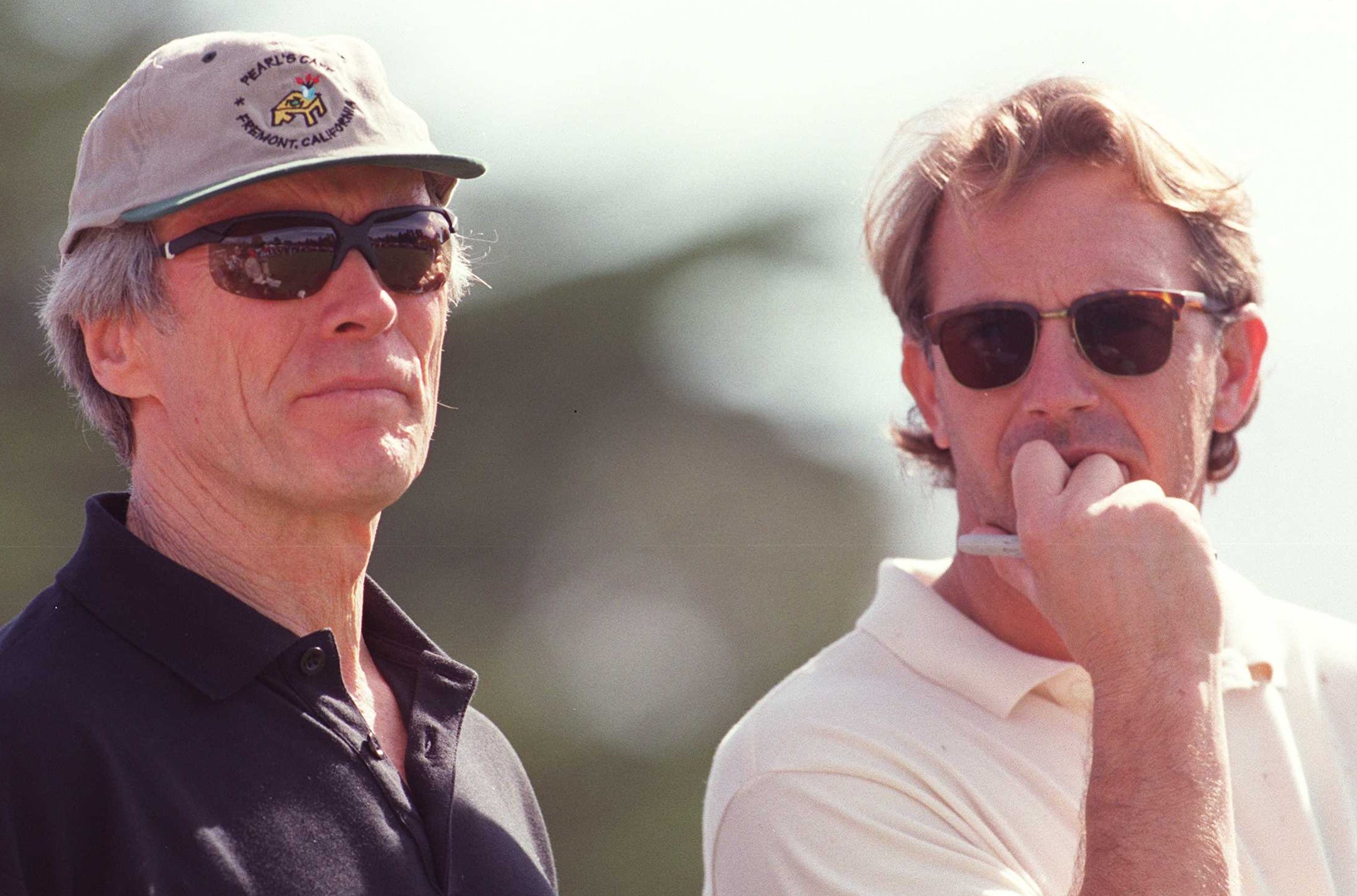 Clint Eastwood and Kevin Costner (pictured in 1997) co-starred in the 1993 crime thriller 'A Perfect World'