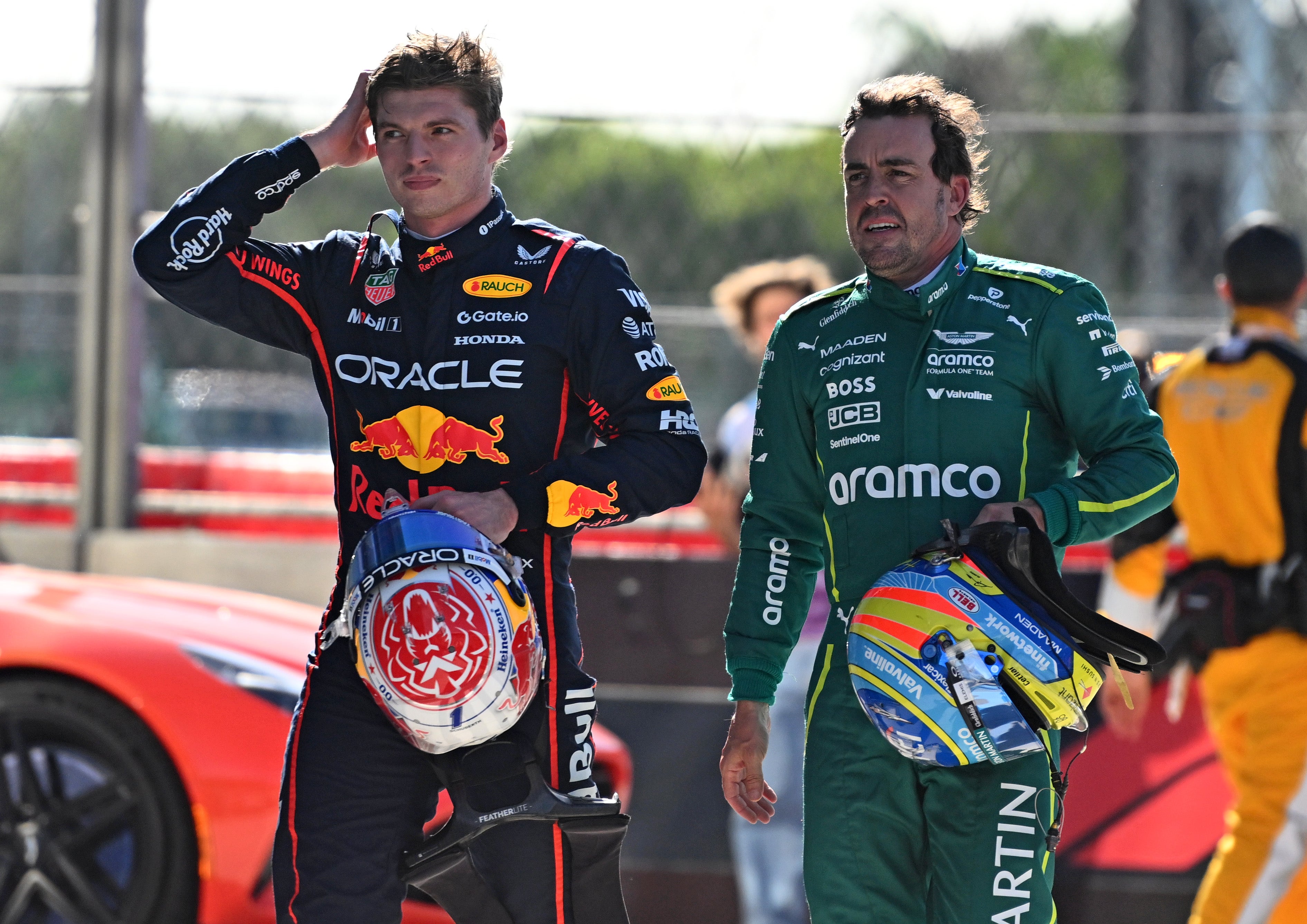 The futures of Max Verstappen and Fernando Alonso are shrouded in speculation