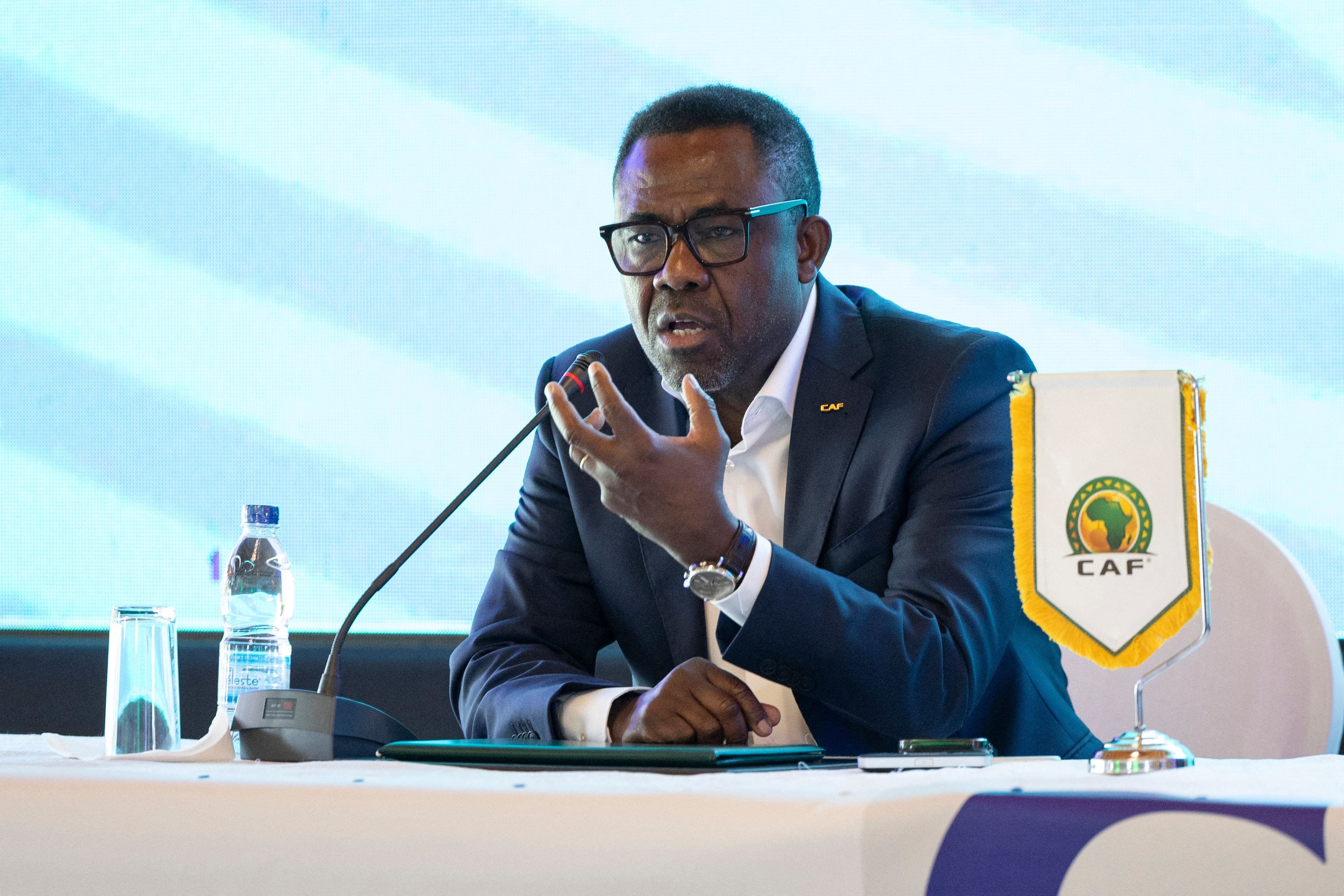 Veron Mosengo-Omba (pictured) has backed Infantino