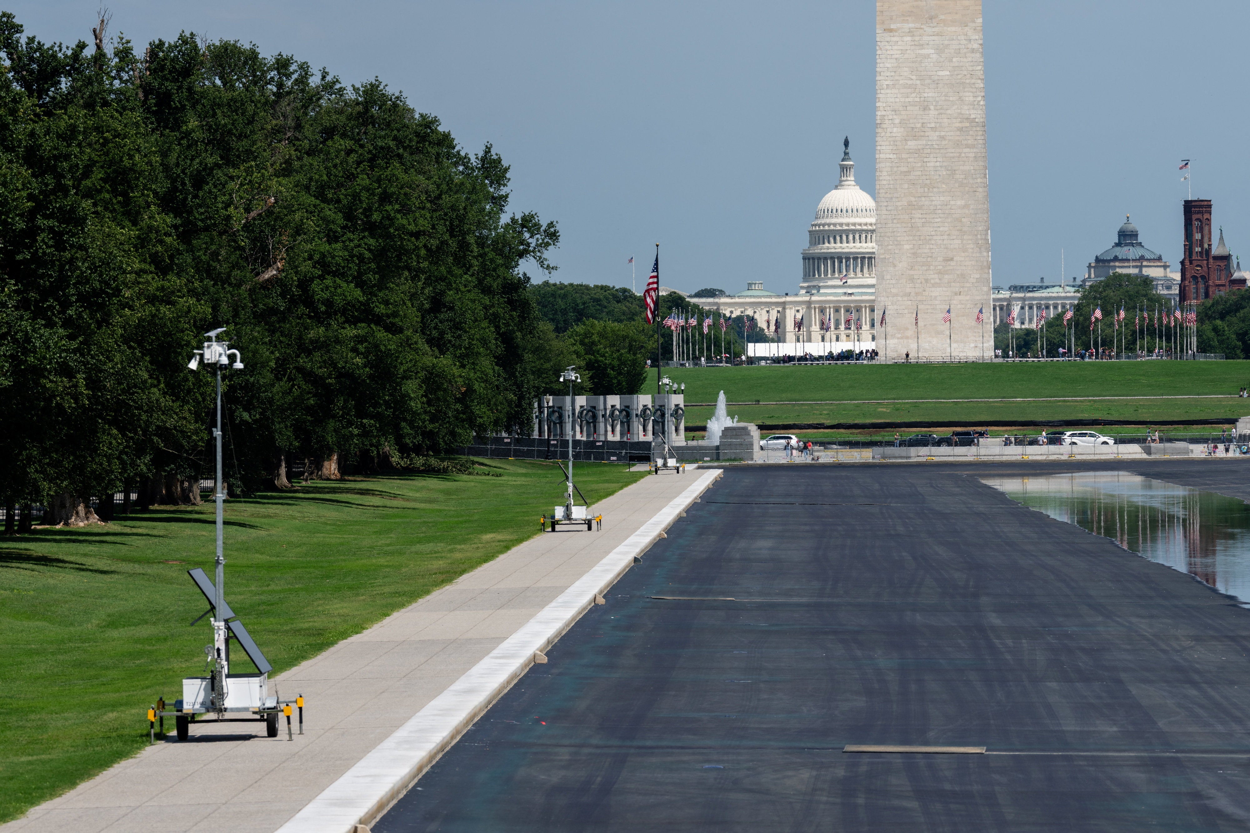 DOJ quietly drops Reflecting Pool charges against three others after Trump blew up at Pirro