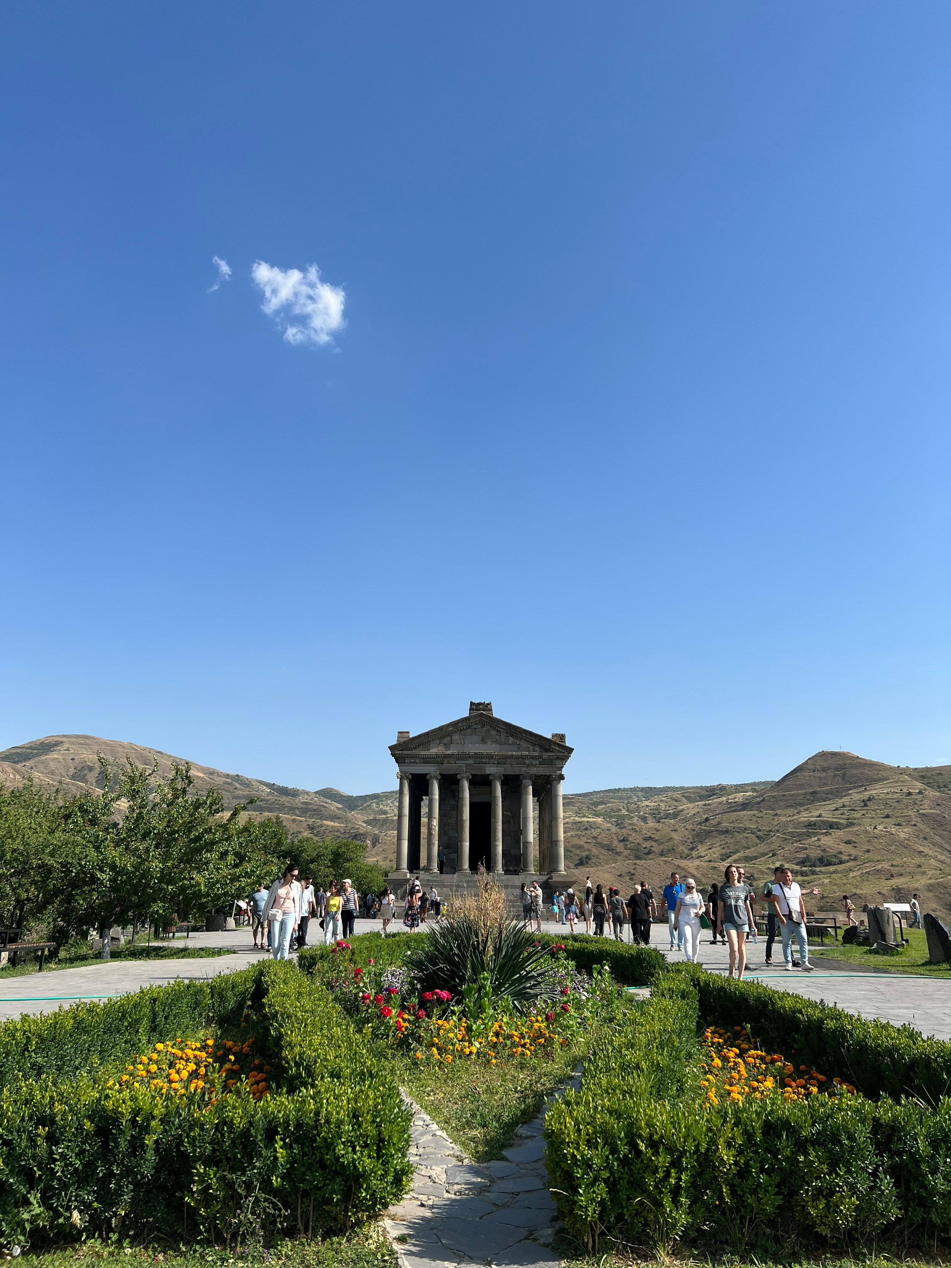 Garni Temple is the only surviving Greco-Roman colonnaded building in the former Soviet Union