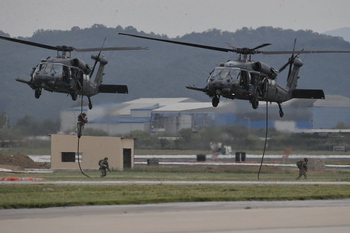 Students detained after breaking into US military base while shouting anti-US slogans, police say