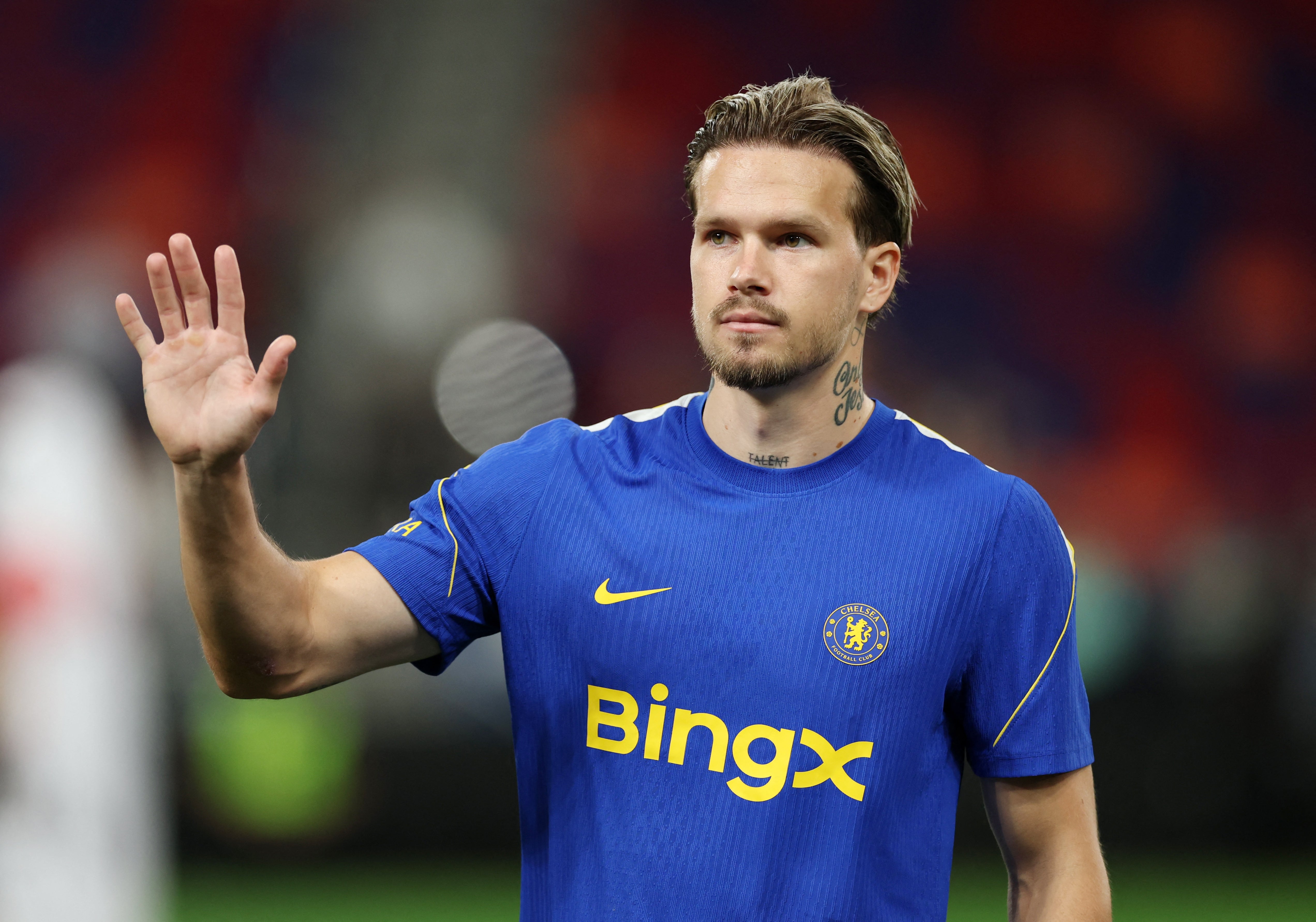 Mykhailo Mudryk is back in Chelsea colours