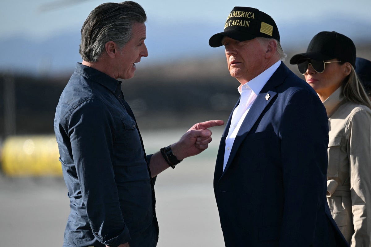 The economy is on Trump’s agenda as he visits Newsom’s turf