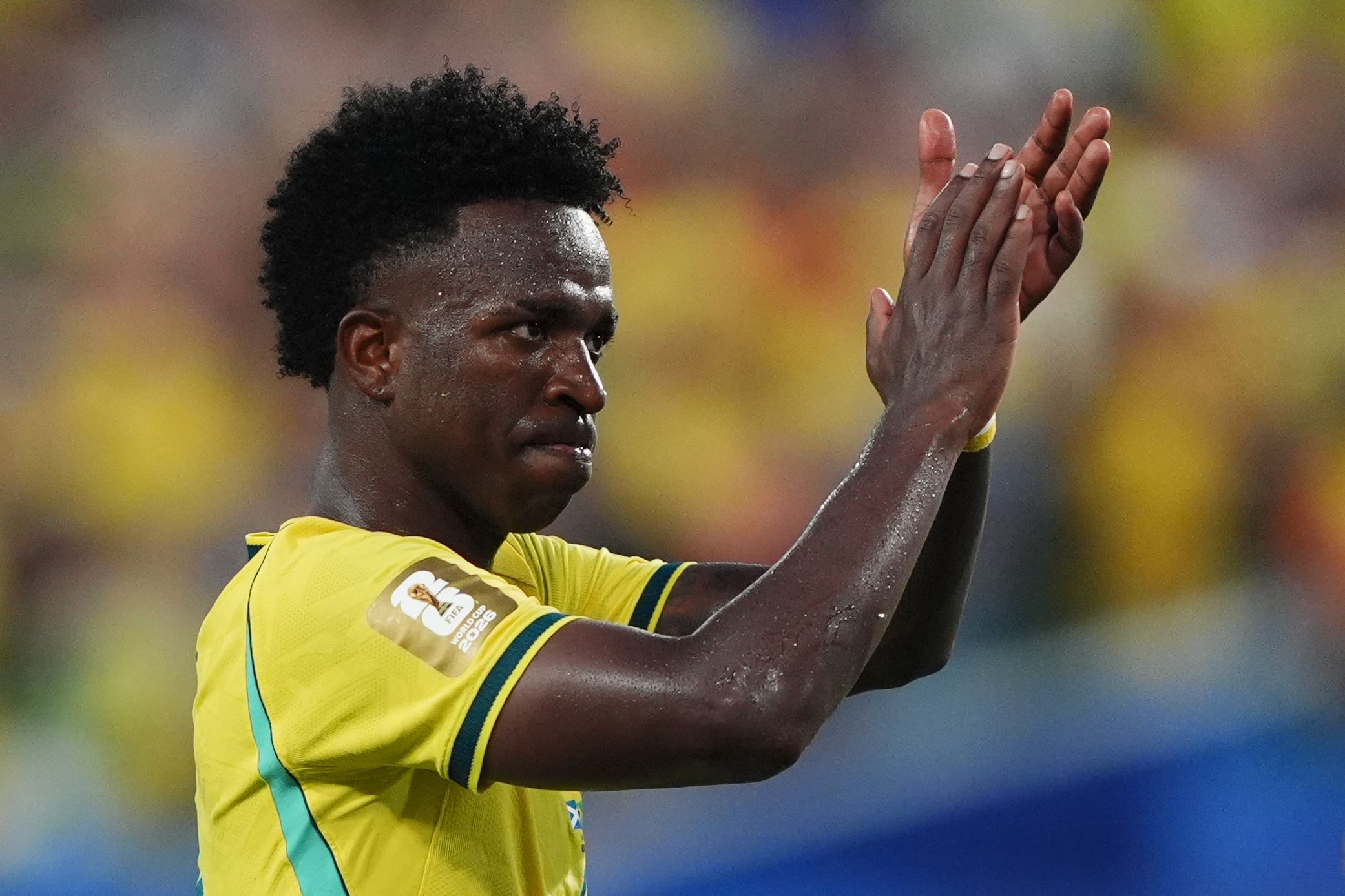Brazil international Vinicius Junior has returned to pre-season training with Real Madrid (Andrew Milligan/PA)