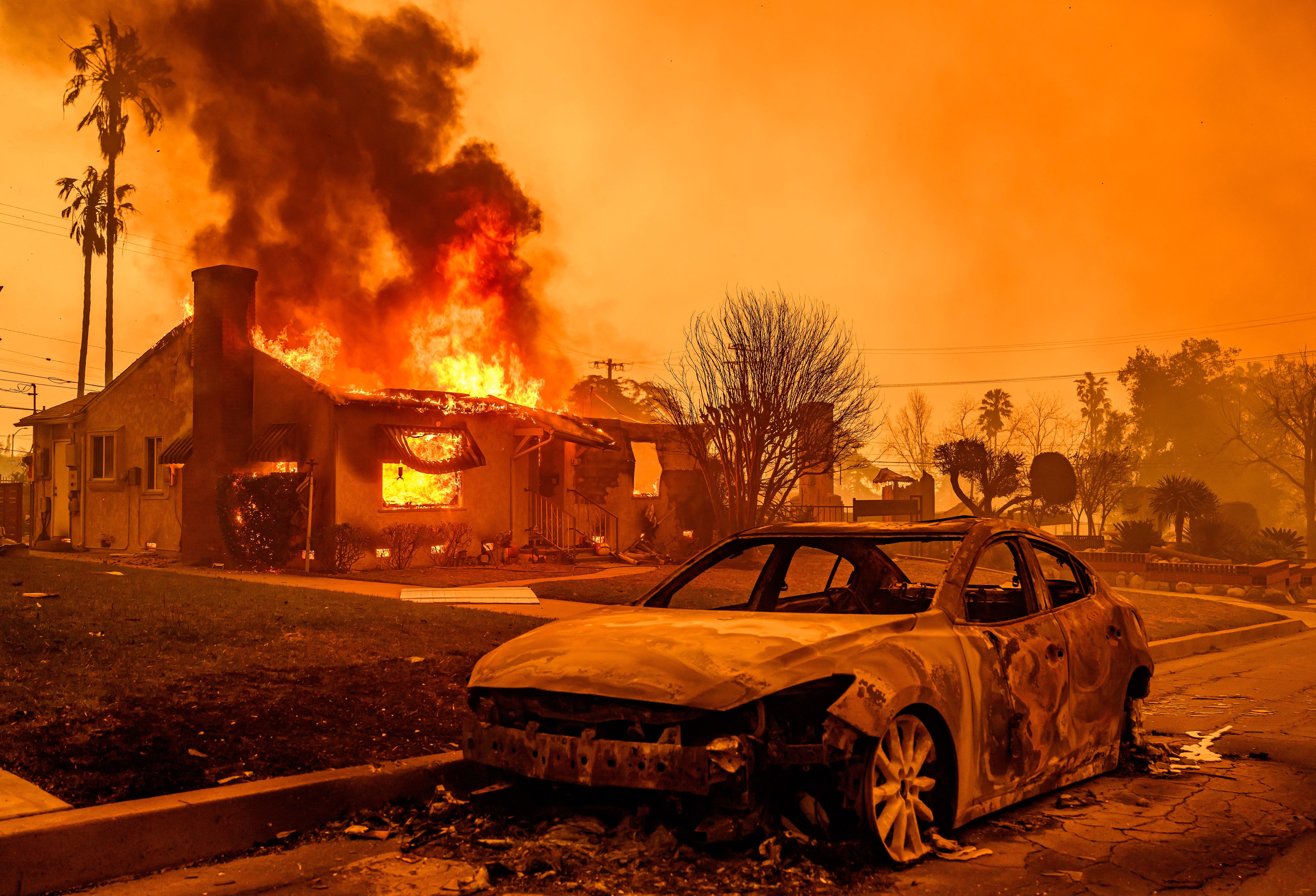 Deadly Eaton Fire in Los Angeles was caused by Southern California Edison equipment, fire officials say