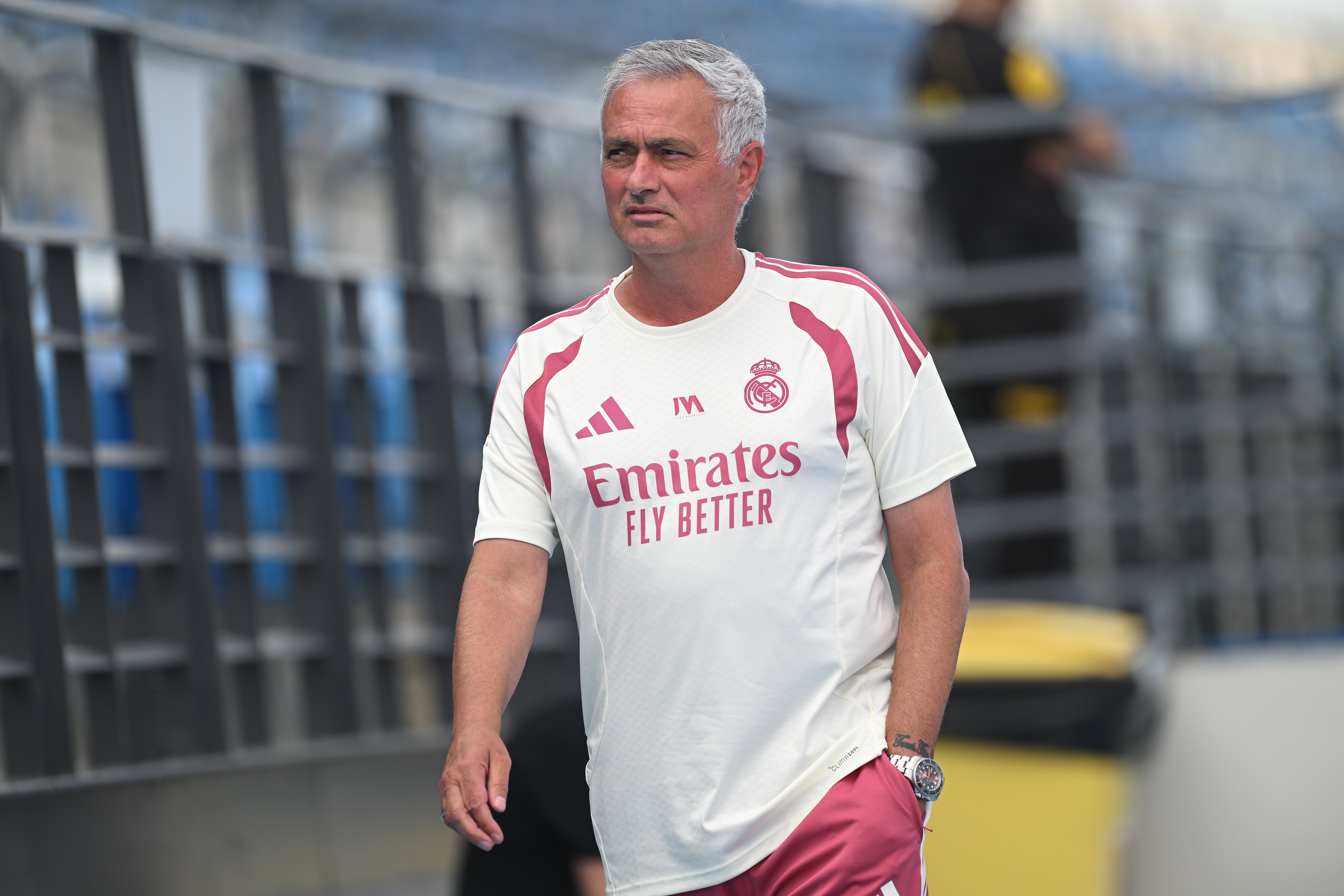 Jose Mourinho has spoken to Vinicius Jr
